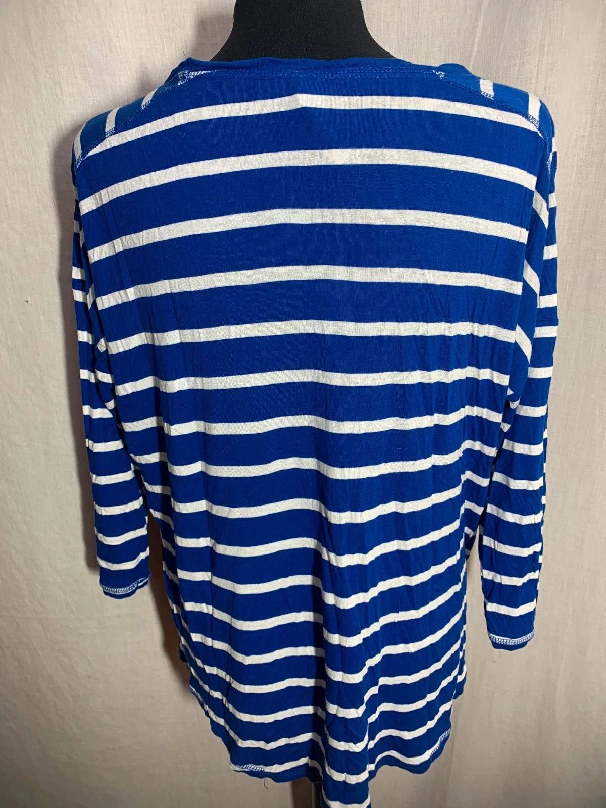 Blusa de Manga 3/4 a Rayas | 3/4 Sleeve Striped Blouse | Springfield – Springfield – taille XL / 42 / 14 4