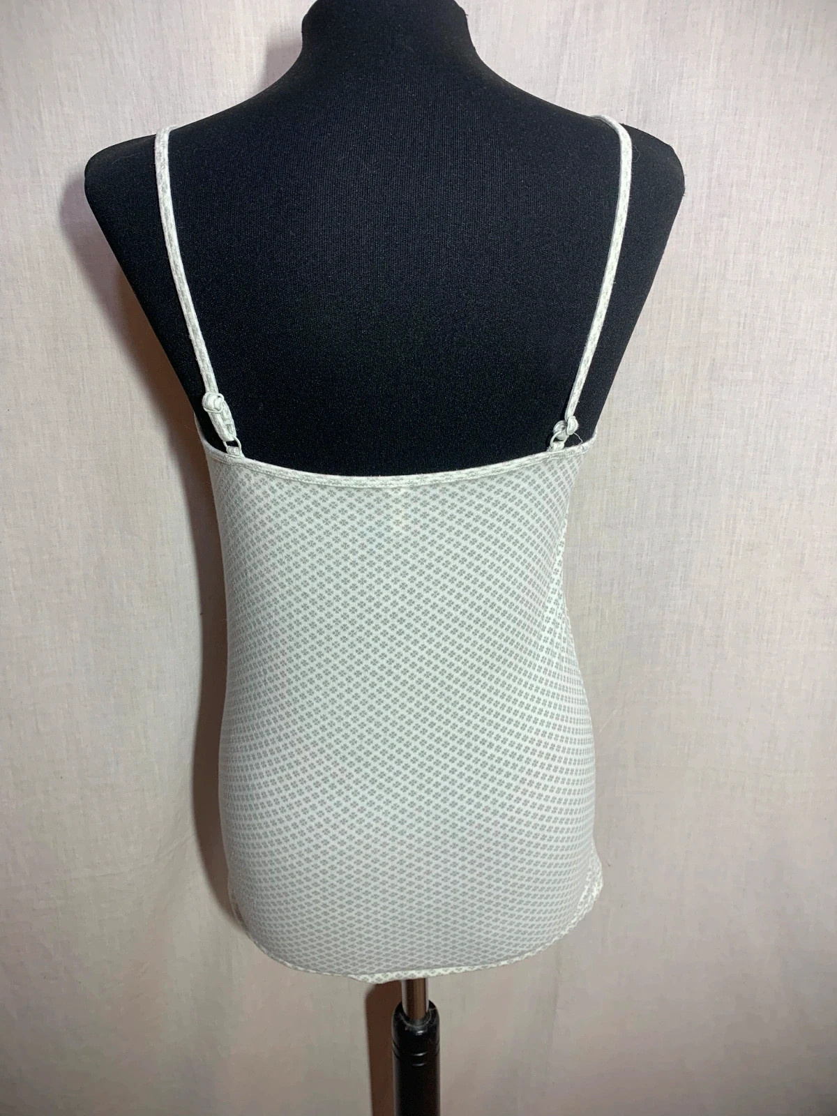 Camiseta de Tirantes Blanca con Encajes | White Tank Top with Lace Details | Benetton – United Colors of Benetton – taille L / 40 / 12 4