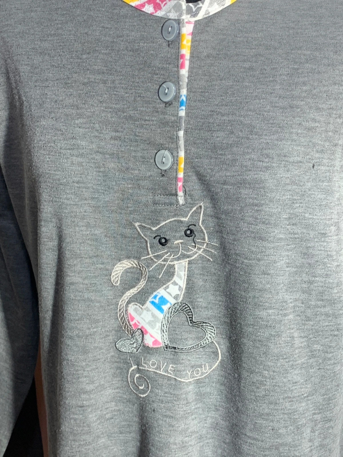Camiseta de Pijama | Pajama Top | Doremi – Doremi – taille XXL / 44 / 16 5
