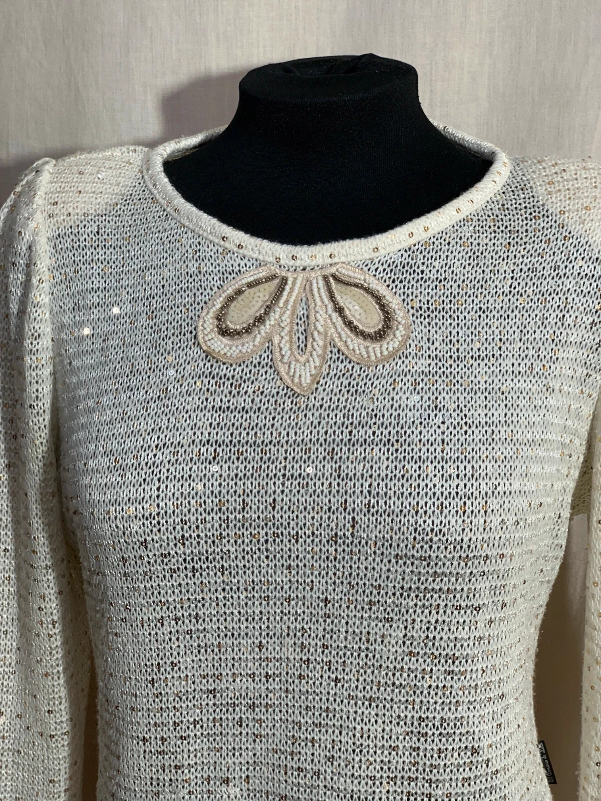 Jersey Blanco de Punto Abierto | White Open-Knit Sweater | El Armario de Lulú – el Armario de Lulú – taille L / 40 / 12 5