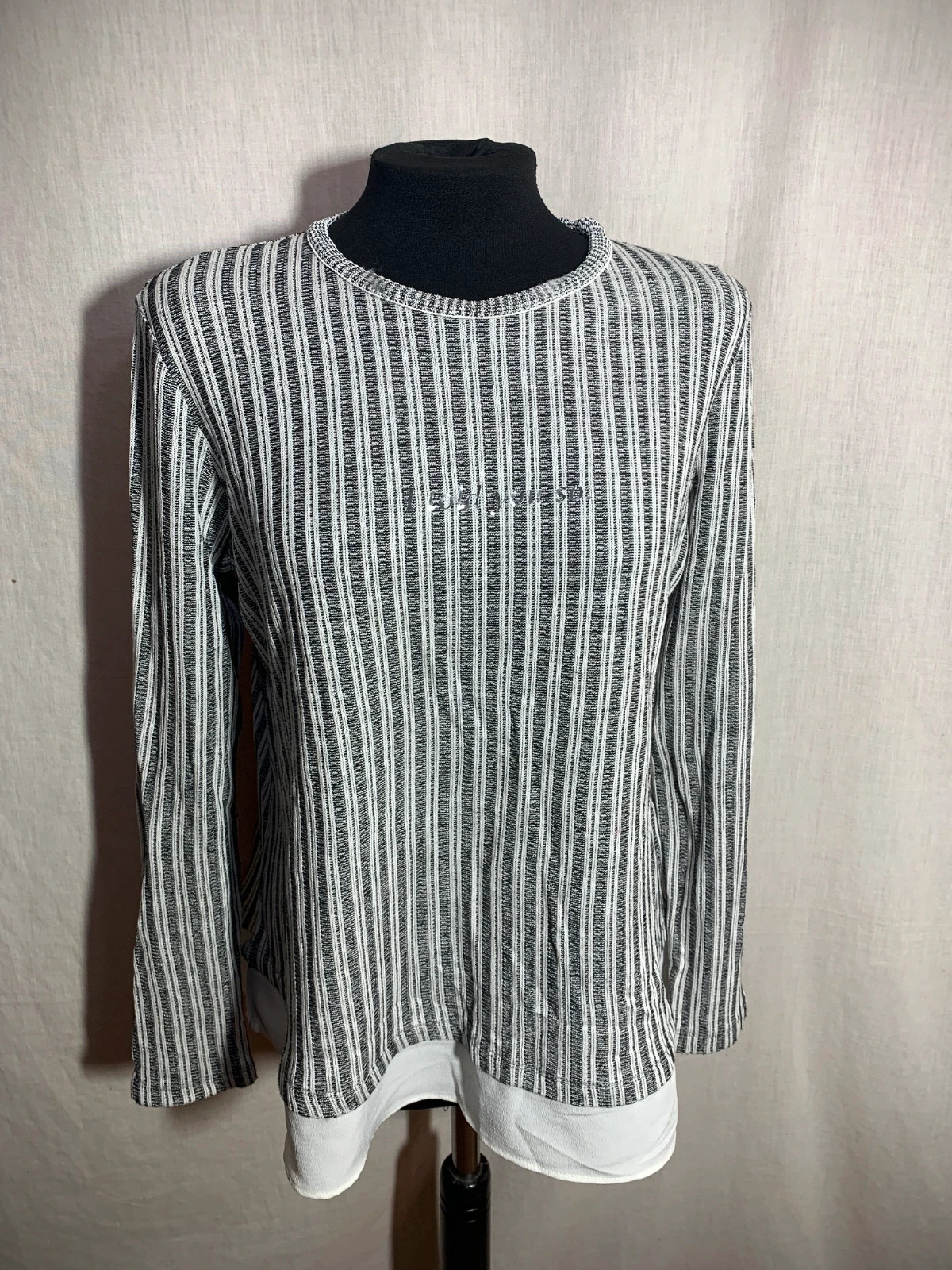 Jersey Gris de Cuello Redondo | Grey Crew Neck Sweater | Zara – Zara – taille M / 38 / 10 3