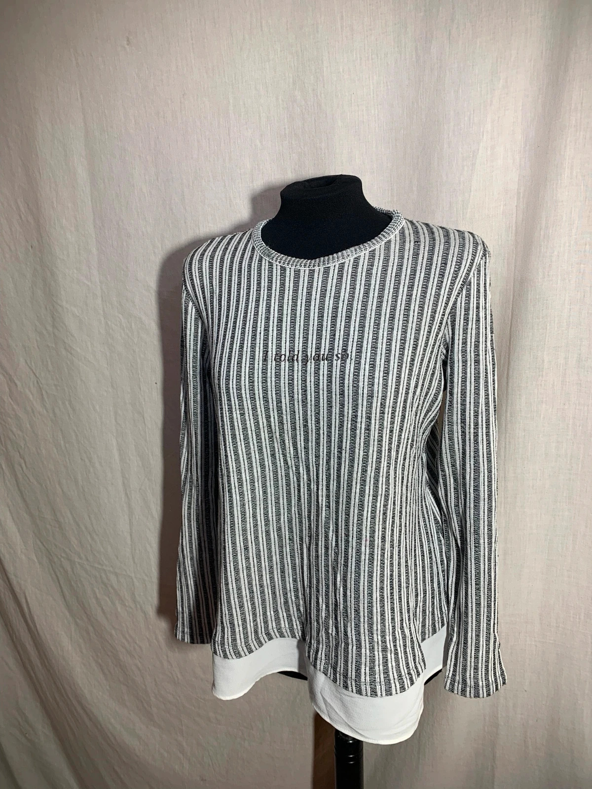 Jersey Gris de Cuello Redondo | Grey Crew Neck Sweater | Zara – Zara – taille M / 38 / 10 2