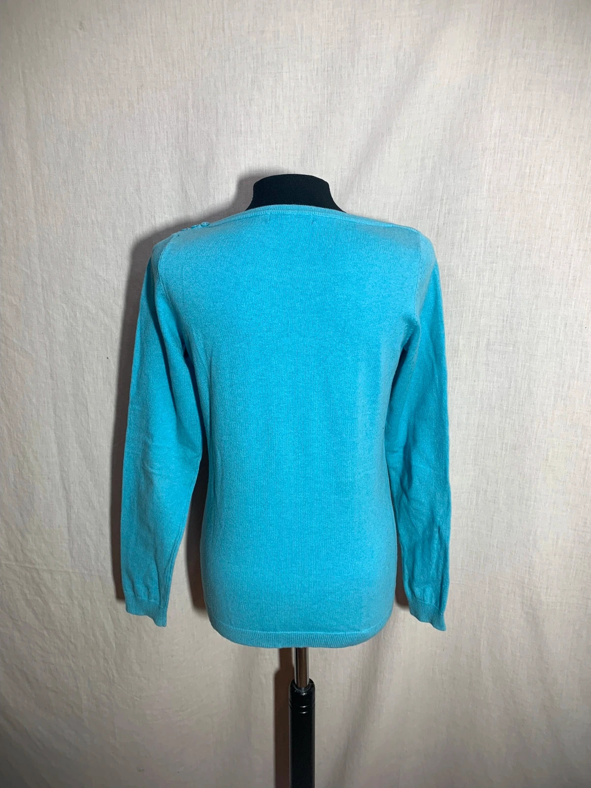 Jersey Turquesa | Turquoise Sweater | Green Coast – Green Coast – taille L / 40 / 12 2