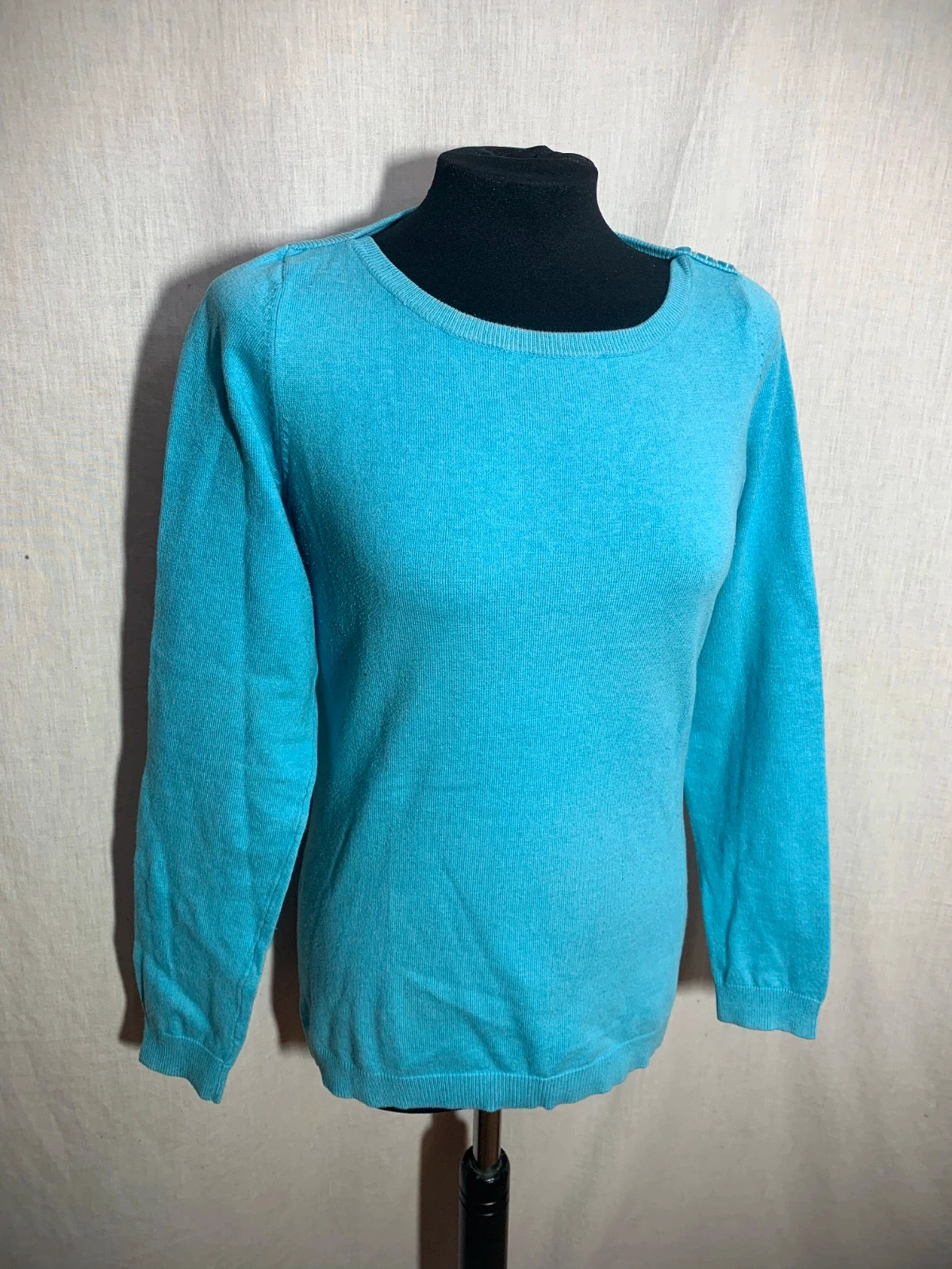 Jersey Turquesa | Turquoise Sweater | Green Coast – Green Coast – taille L / 40 / 12 4
