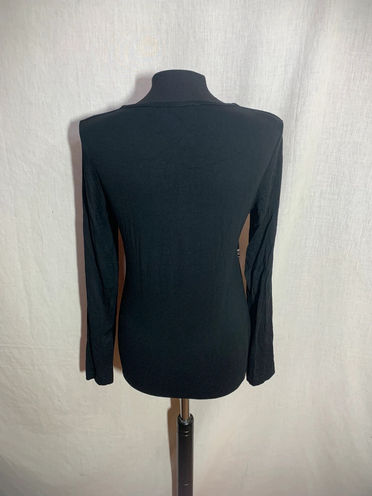 Blusa Negra con Flores Bordadas | Black Blouse with Embroidered Flowers | Paul Brial – Paul Brial – taille M / 38 / 10 2