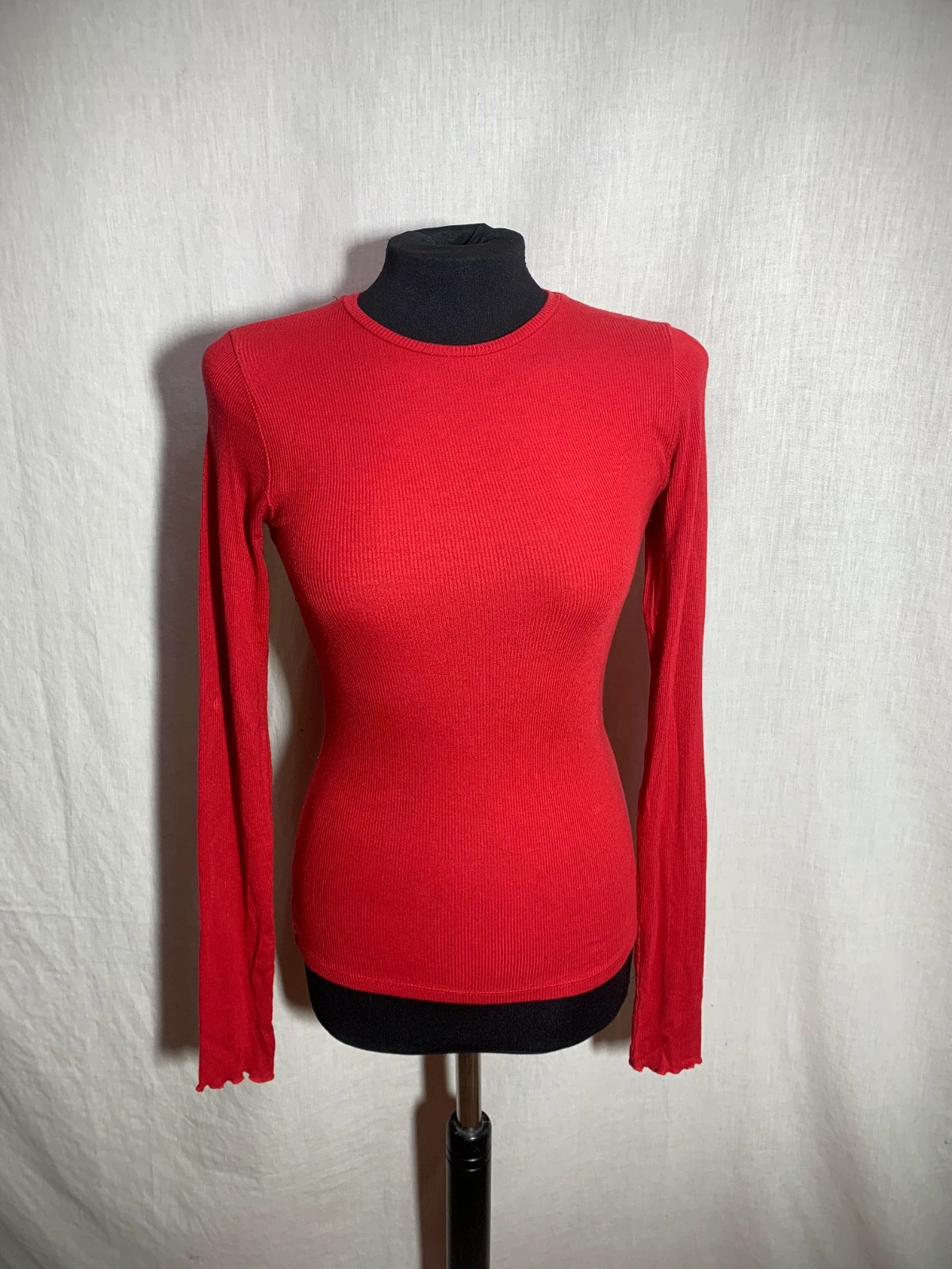 Jersey de Punto Rojo | Red Knit Sweater | Stradivarius – Stradivarius – taille XS / 34 / 6 2