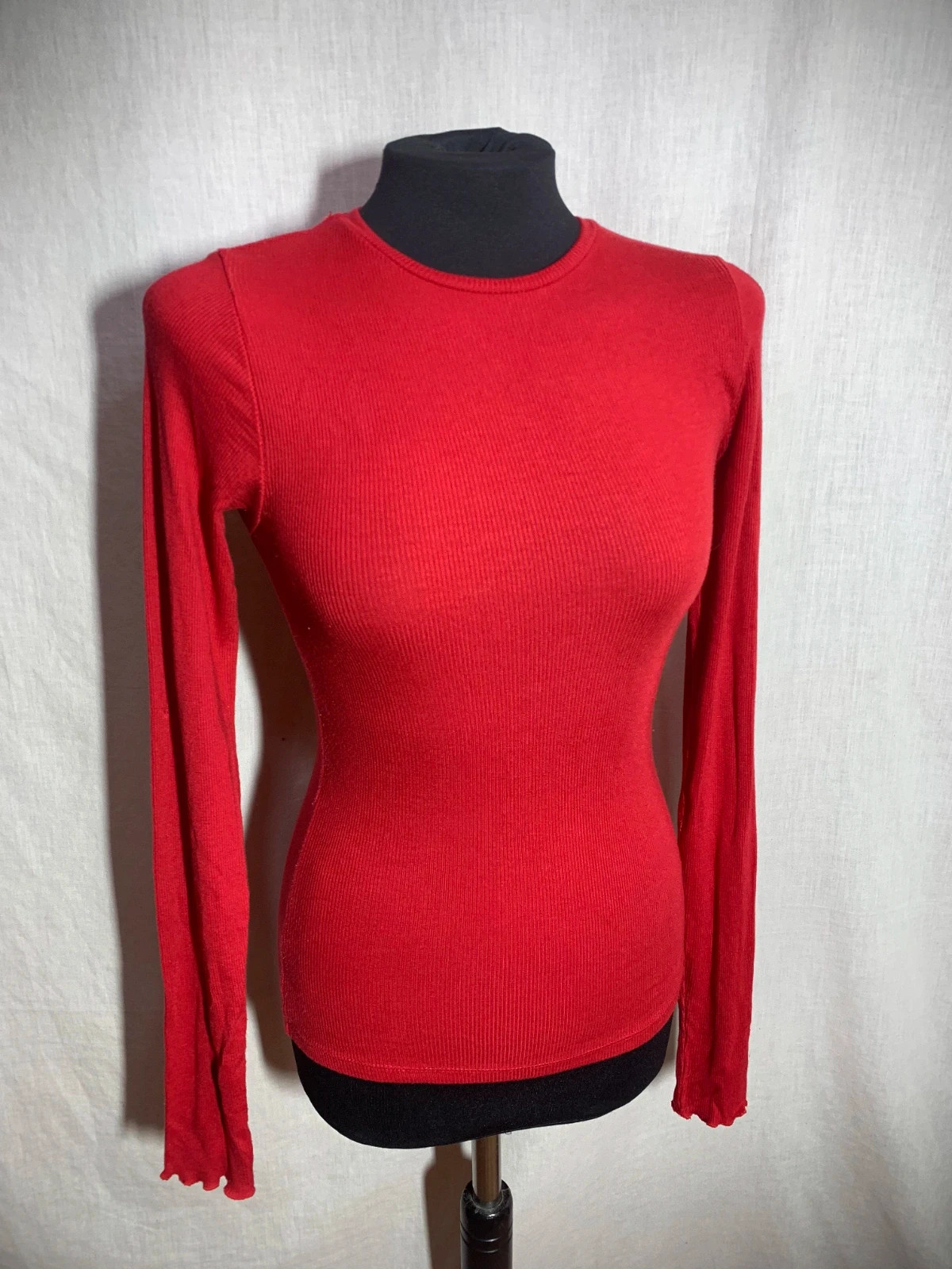 Jersey de Punto Rojo | Red Knit Sweater | Stradivarius – Stradivarius – taille XS / 34 / 6 4