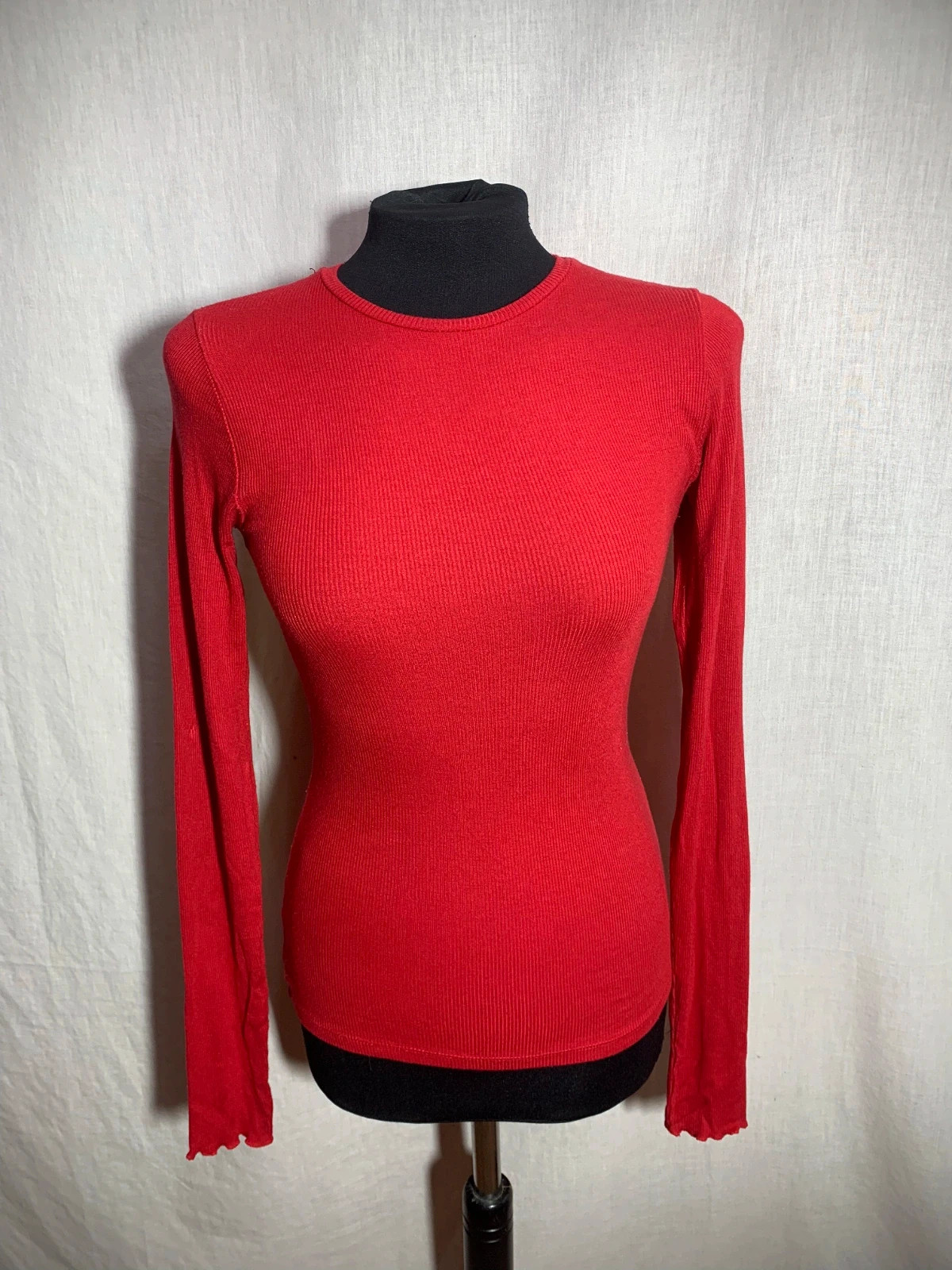 Jersey de Punto Rojo | Red Knit Sweater | Stradivarius – Stradivarius – taille XS / 34 / 6 5