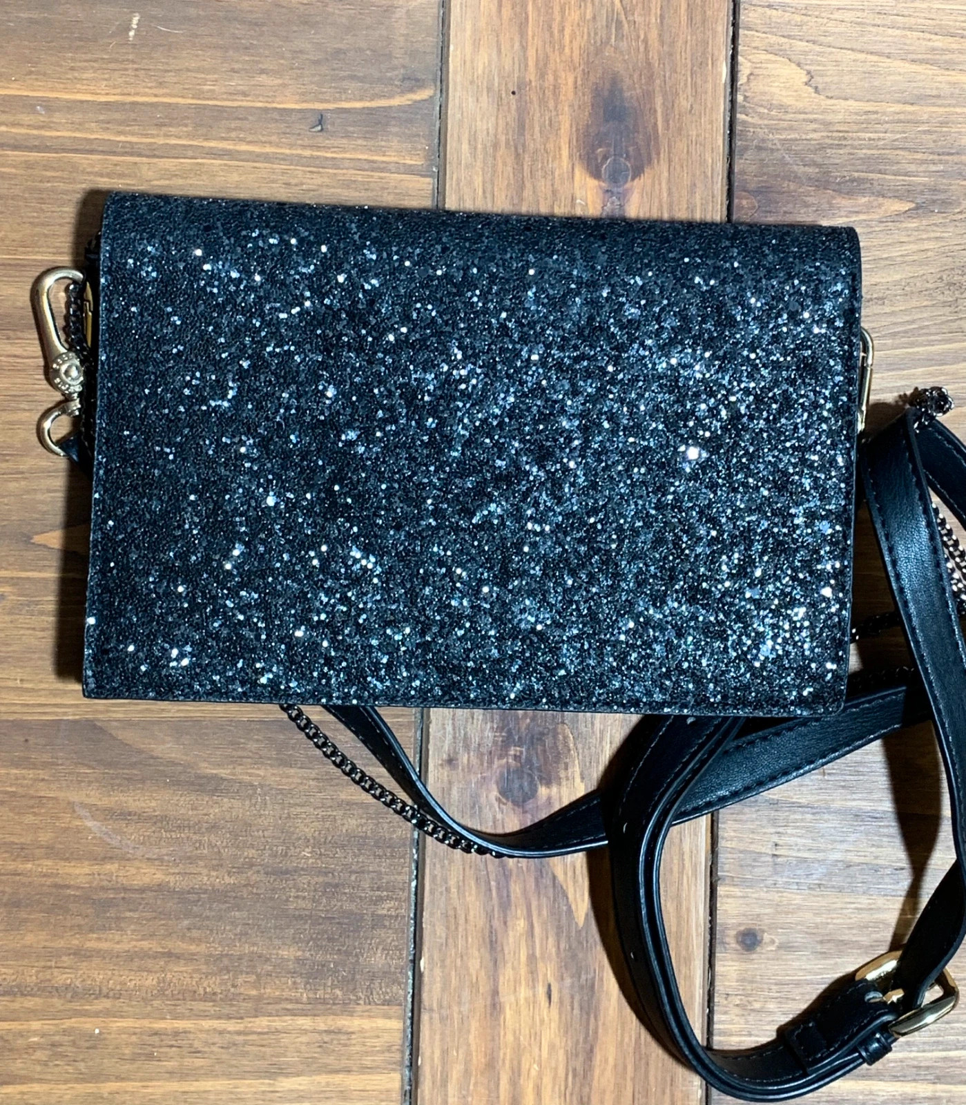 Bolso de mano de fiesta negro | Black party clutch bag | Parfois – Parfois 2