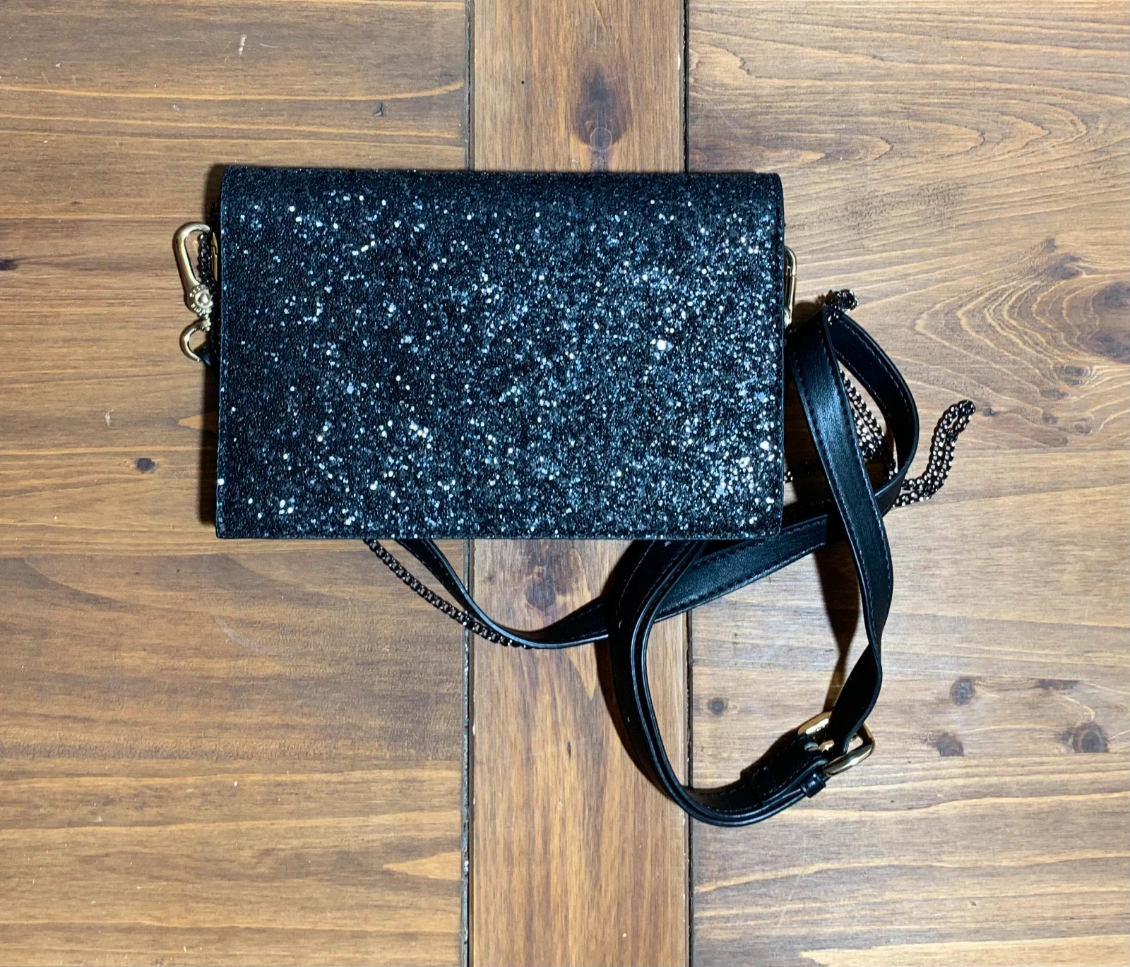 Bolso de mano de fiesta negro | Black party clutch bag | Parfois – Parfois 4