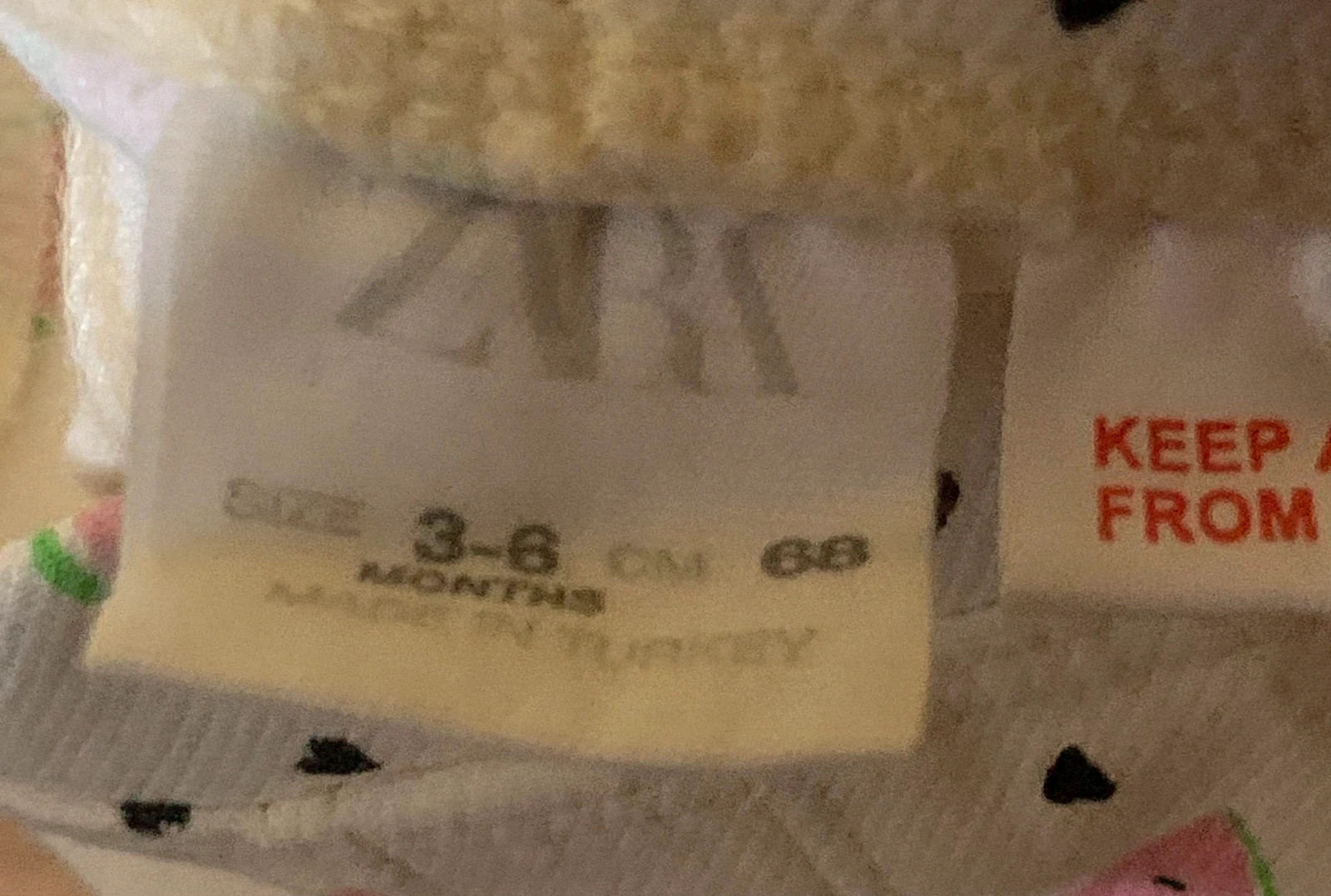 Leggings con Estampado de Sandía | Watermelon Print Leggings | Zara – Zara – taille 3-6 mois / 62 cm 5