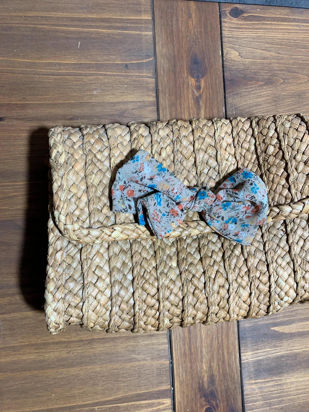 Bolso de mano de mimbre | Wicker clutch bag | Pull & Bear – Pull & Bear 3