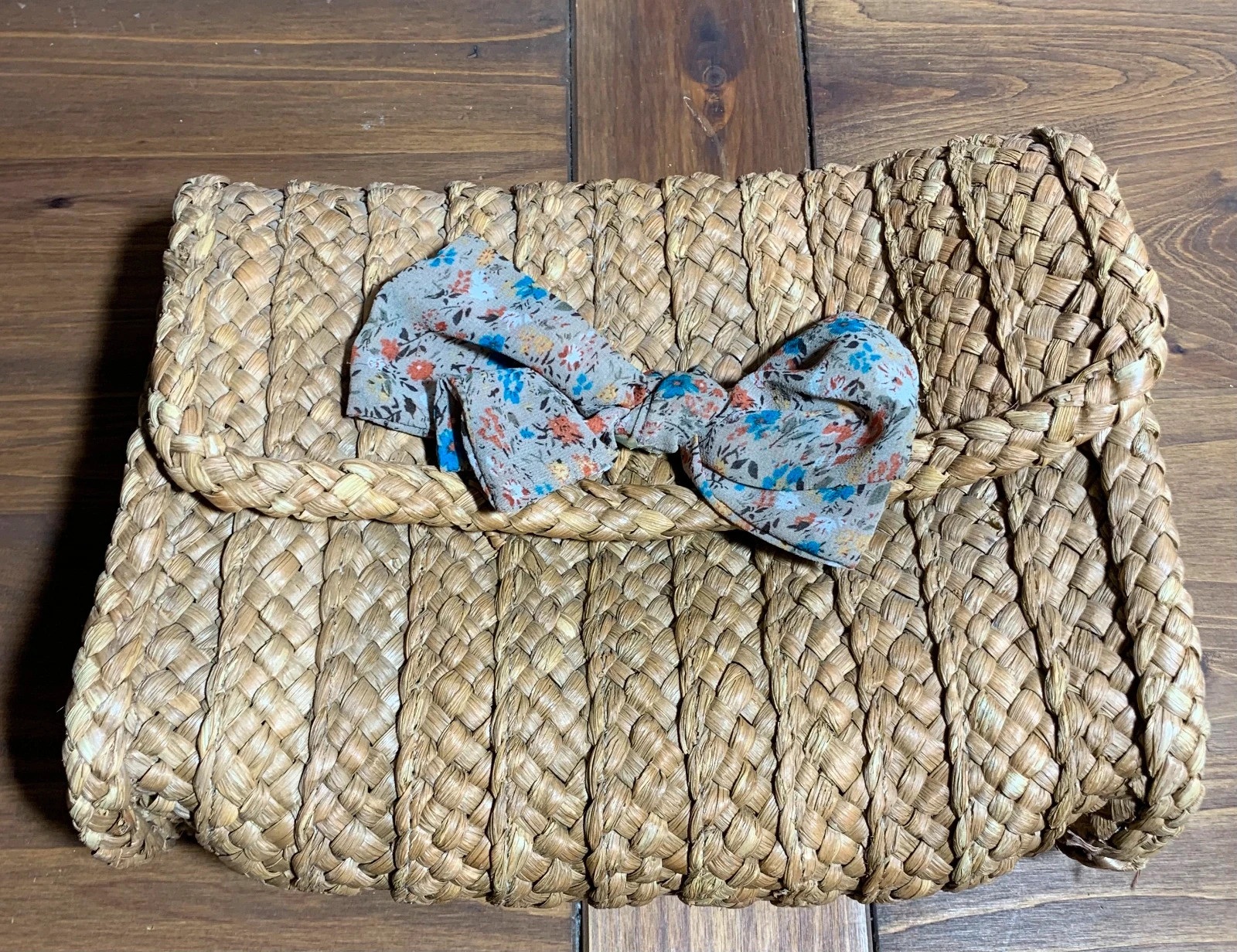 Bolso de mano de mimbre | Wicker clutch bag | Pull & Bear – Pull & Bear 4
