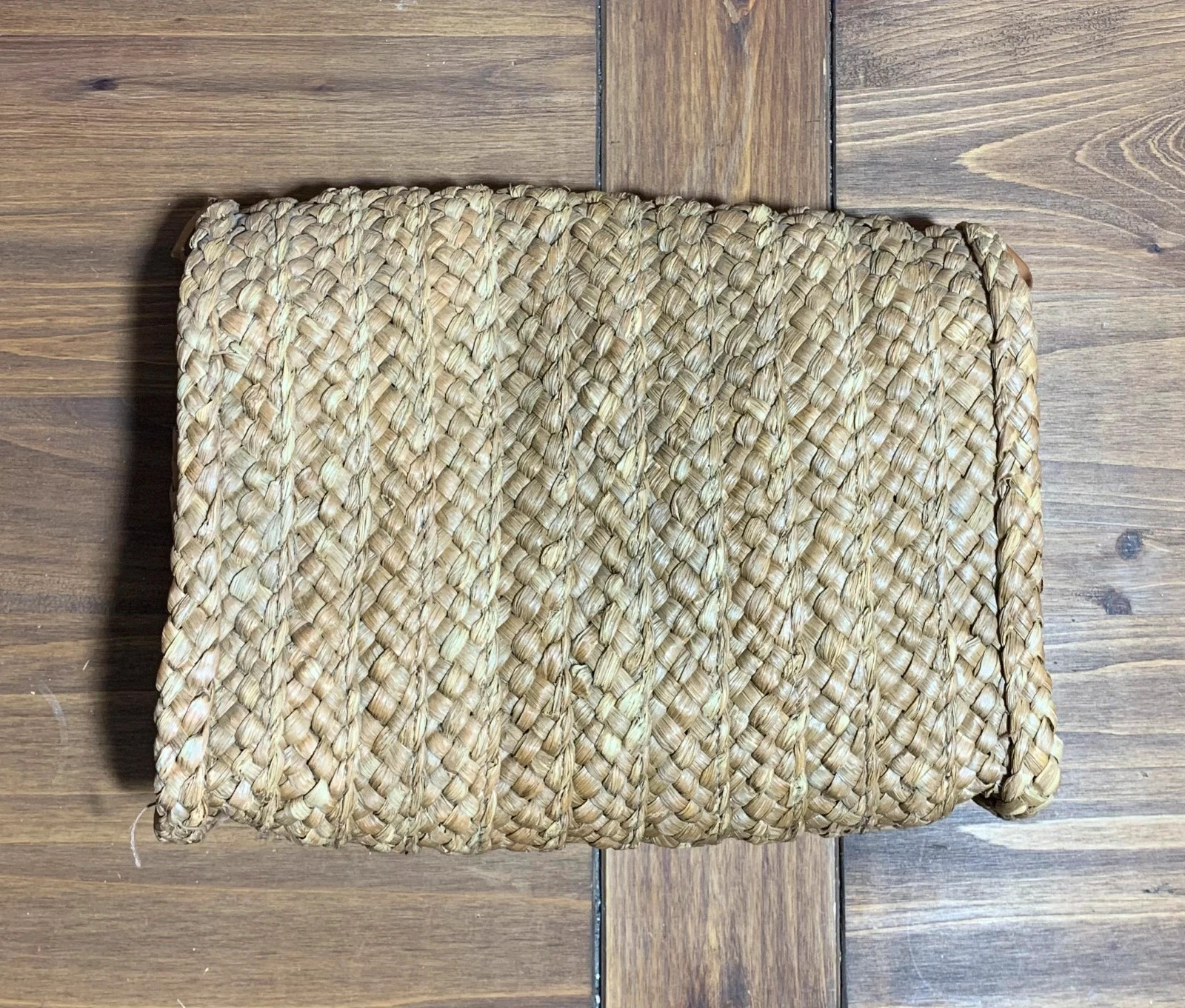 Bolso de mano de mimbre | Wicker clutch bag | Pull & Bear – Pull & Bear 5