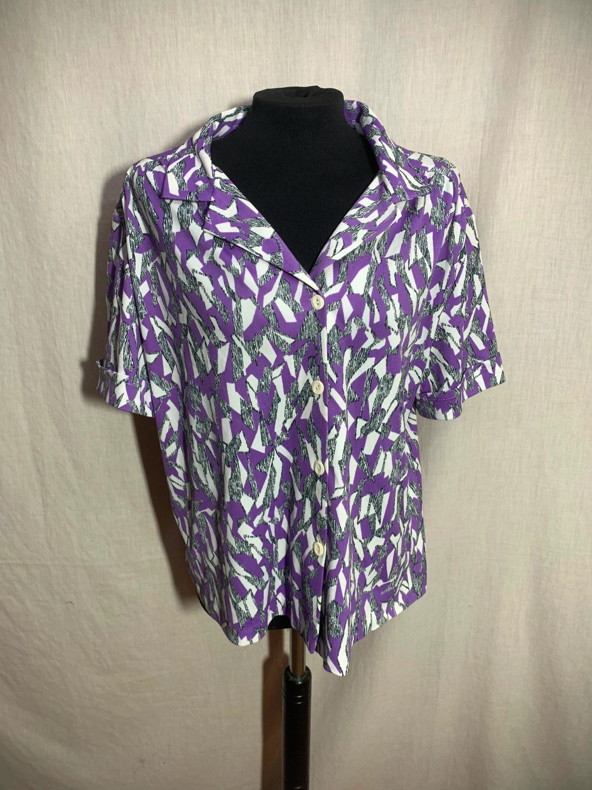 Camisa de Manga Corta | Short Sleeve Shirt | El Corte Inglés – taille 6XL / 52 / 24 3