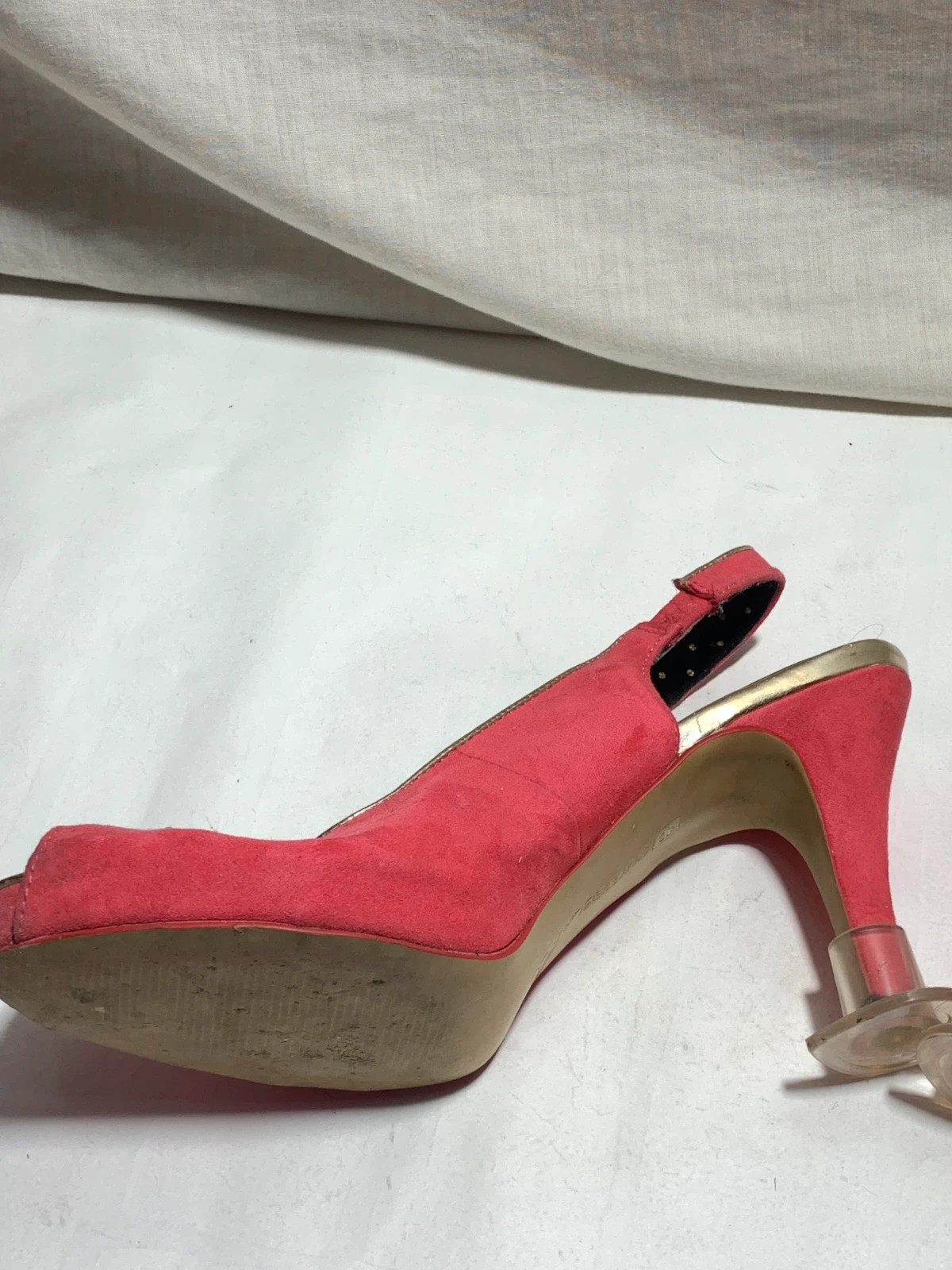 Zapatos de Tacón de Aguja Rojos | Red Stiletto Heels – Blanco – taille 40 5
