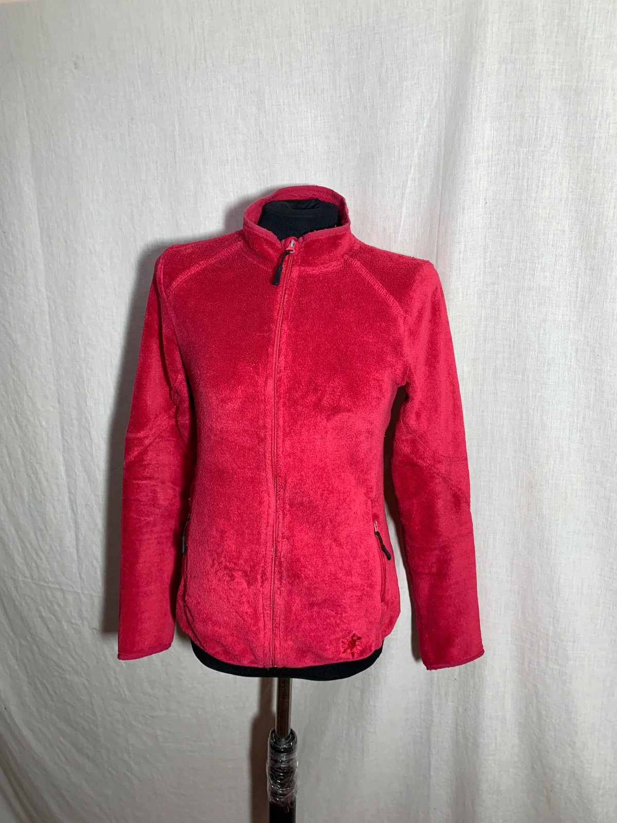 Chaqueta Polar Roja | Red Fleece Jacket | Crivit – Crivit – taille M / 38 / 10 3