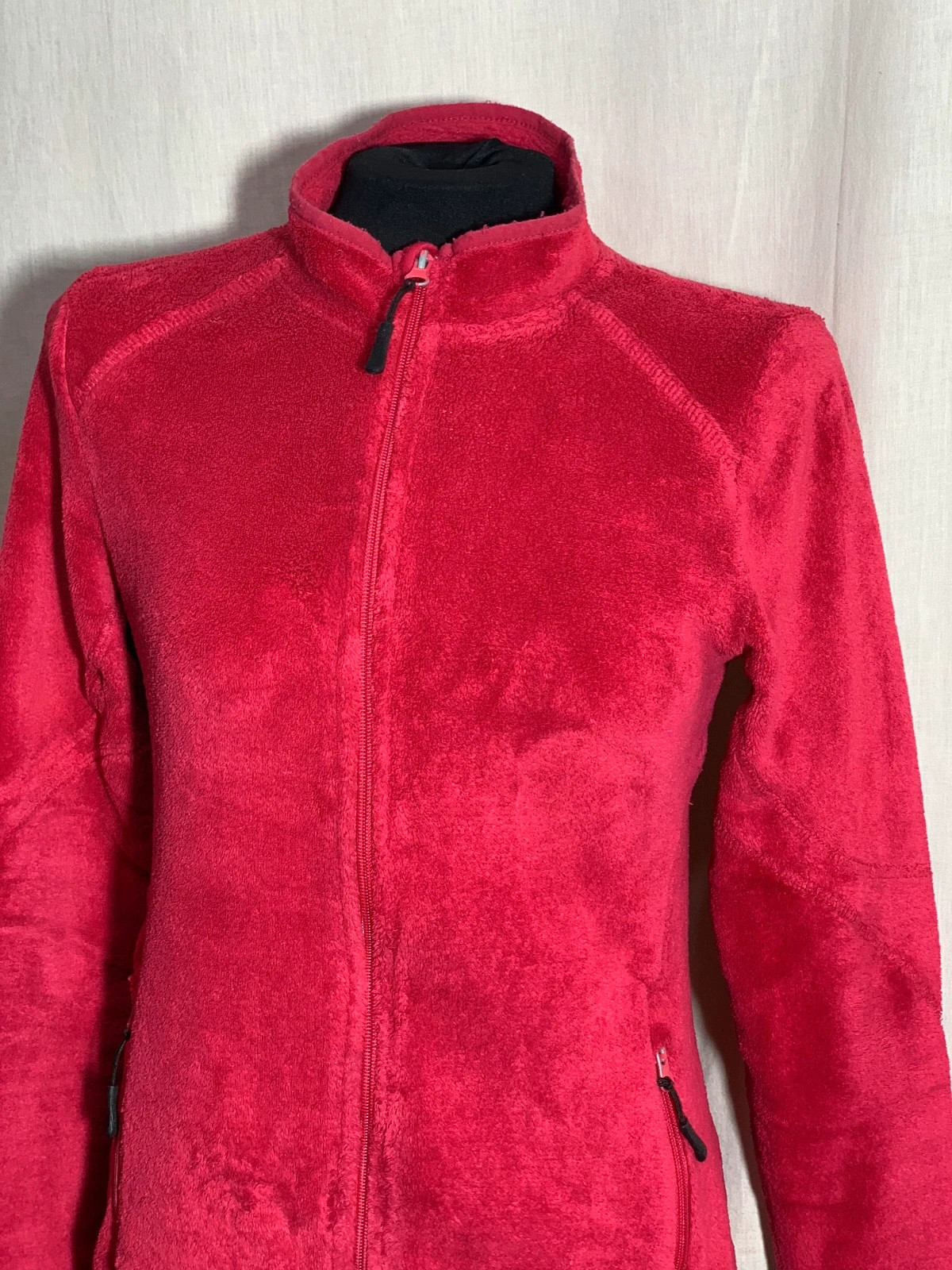 Chaqueta Polar Roja | Red Fleece Jacket | Crivit – Crivit – taille M / 38 / 10 5