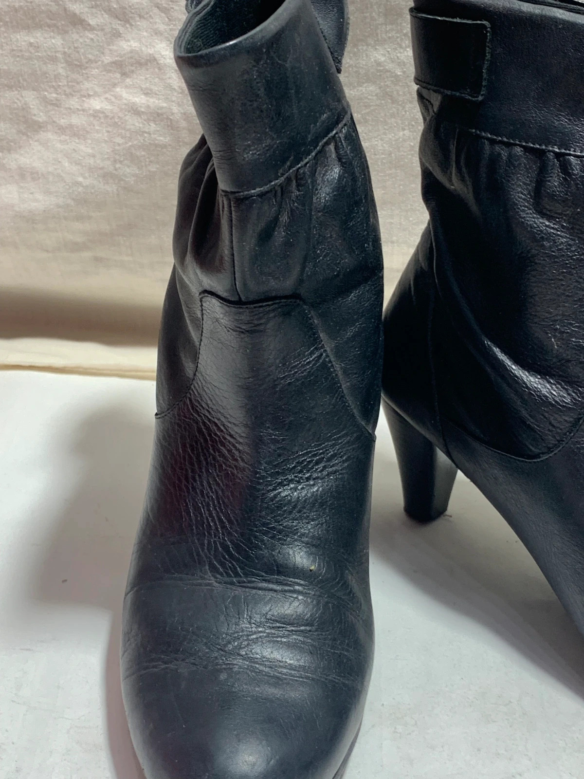 Botas de Tacón Negras | Black Heeled Boots – taille 39 4