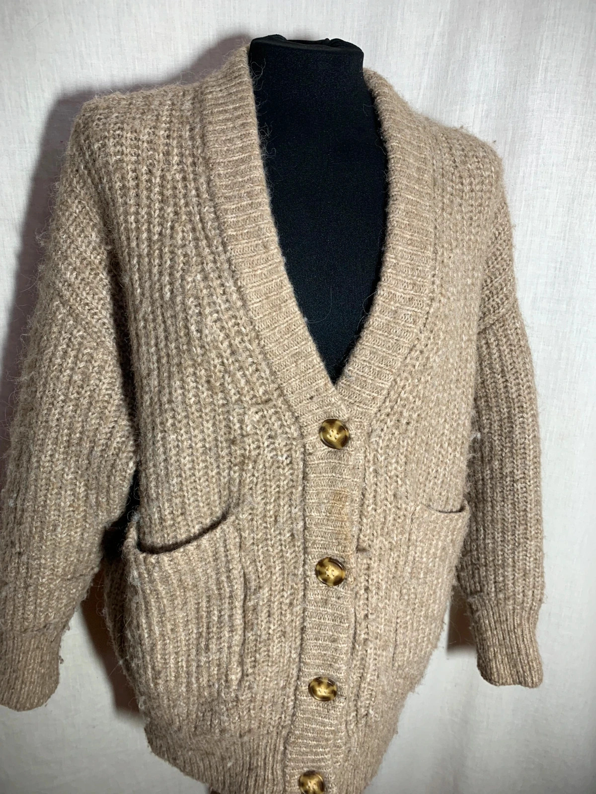 Rebeca Beige | Beige Cardigan | Zara – Zara – taille S / 36 / 8 4