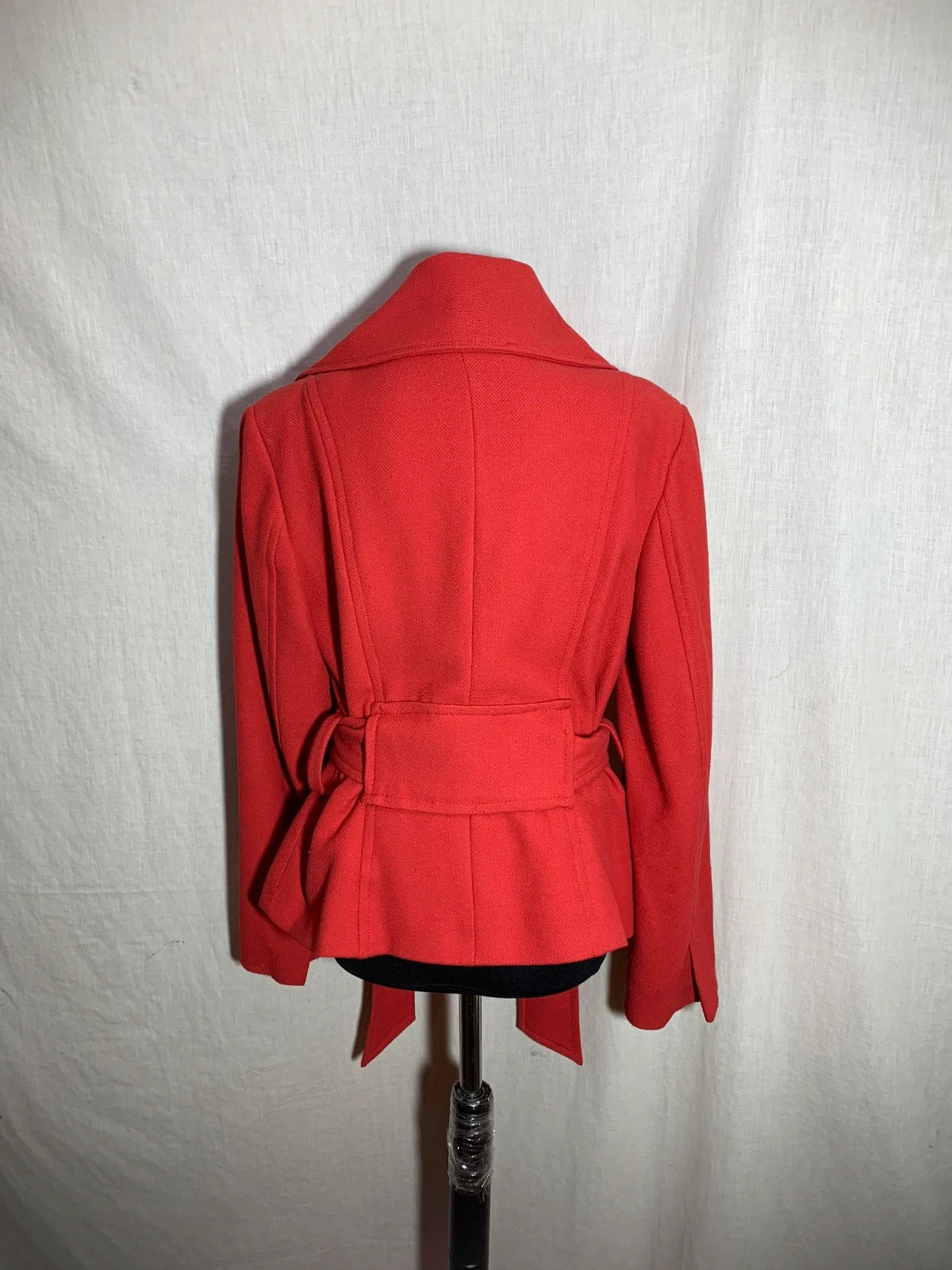 Abrigo Rojo Retro | Retro Red Coat | Zara – Zara – taille XL / 42 / 14 2