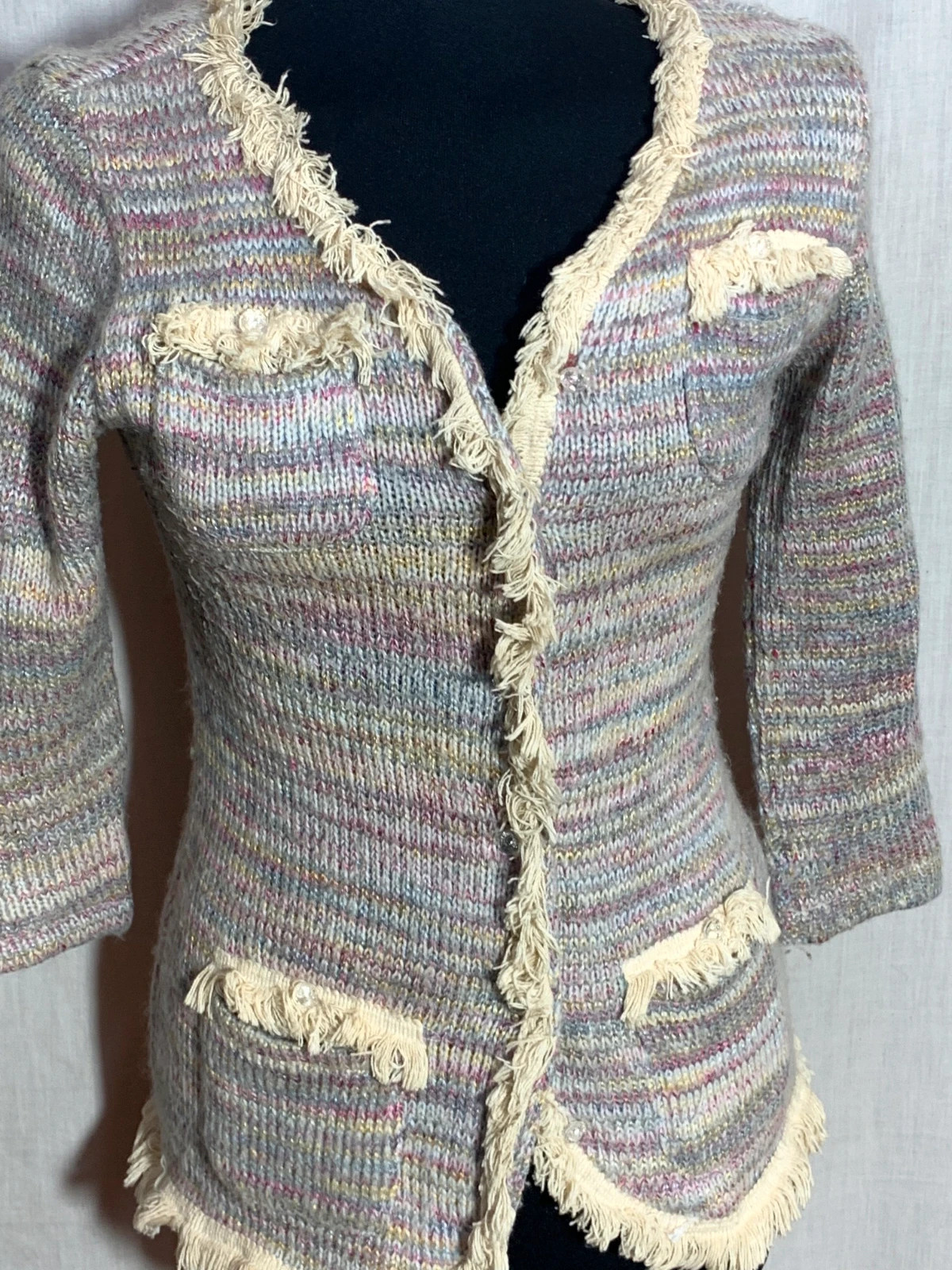 Chaqueta con Cuello de Pelo Sintético | Jacket with Faux Fur Collar – Almatrichi – taille S / 36 / 8 5