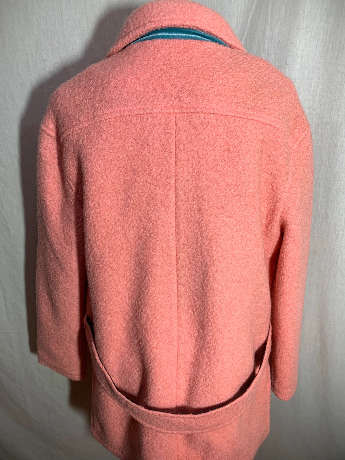 Abrigo Formal de Lana Rosa | Pink Formal Wool Coat – Riverside – taille XXL / 44 / 16 5