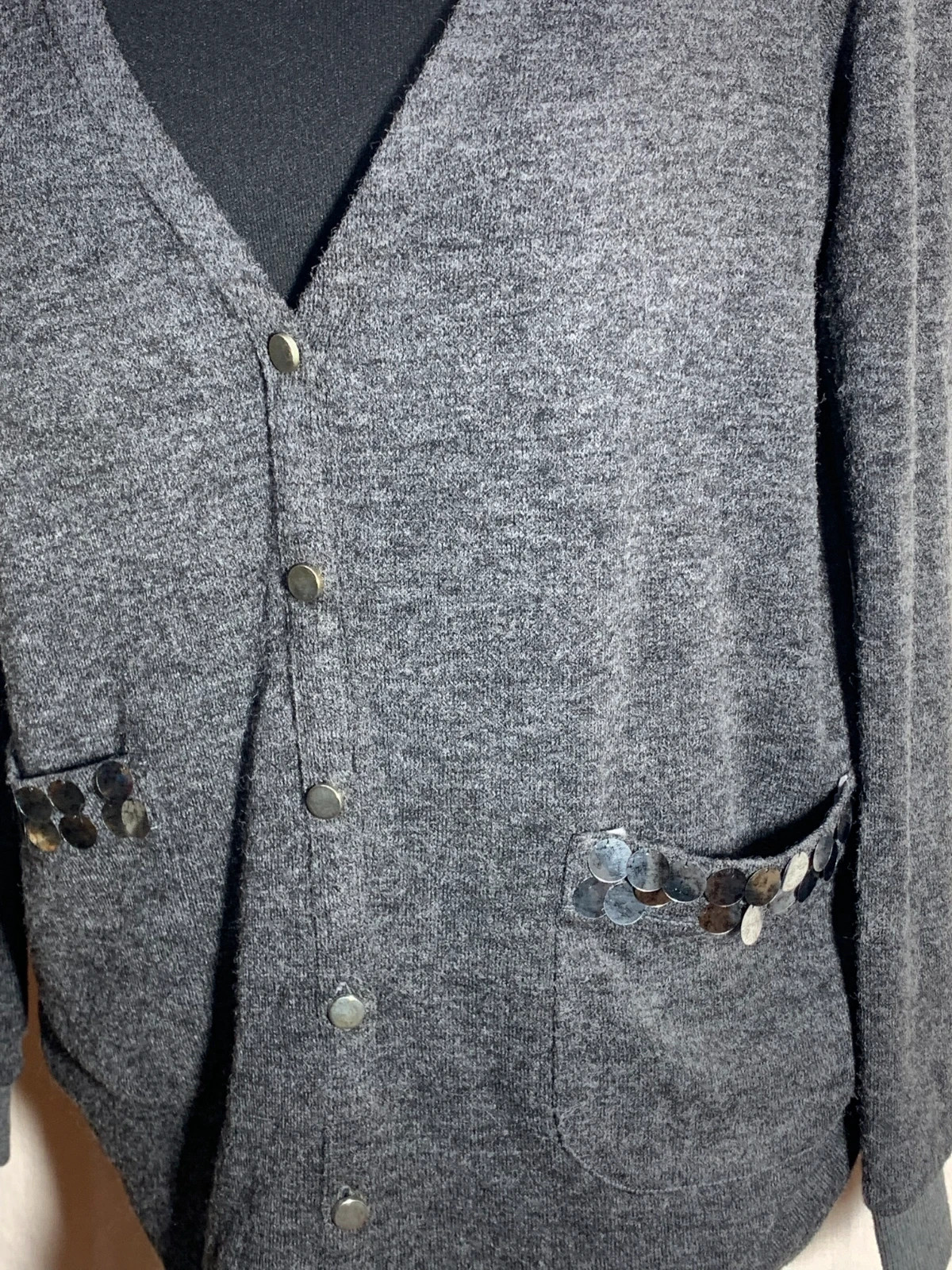 Rebeca Gris | Grey Cardigan | Riverside – Riverside – taille L / 40 / 12 5