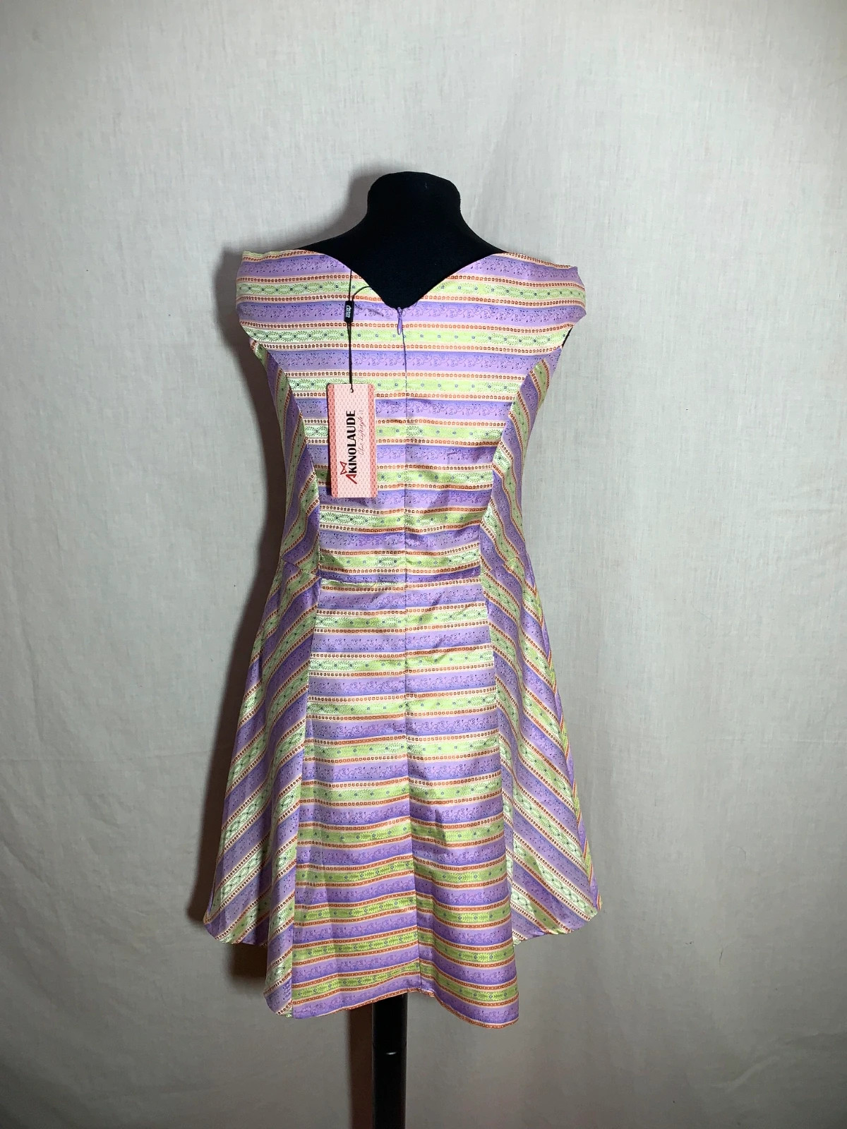 Vestido de Fiesta Estilo Oriental | Oriental Style Party Dress – AKINO LAUDE – taille M / 38 / 10 4