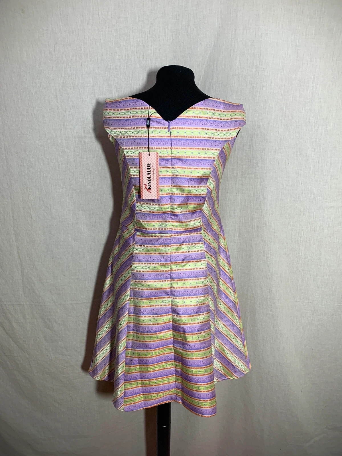 Vestido de Fiesta Estilo Oriental | Oriental Style Party Dress – AKINO LAUDE – taille M / 38 / 10 2