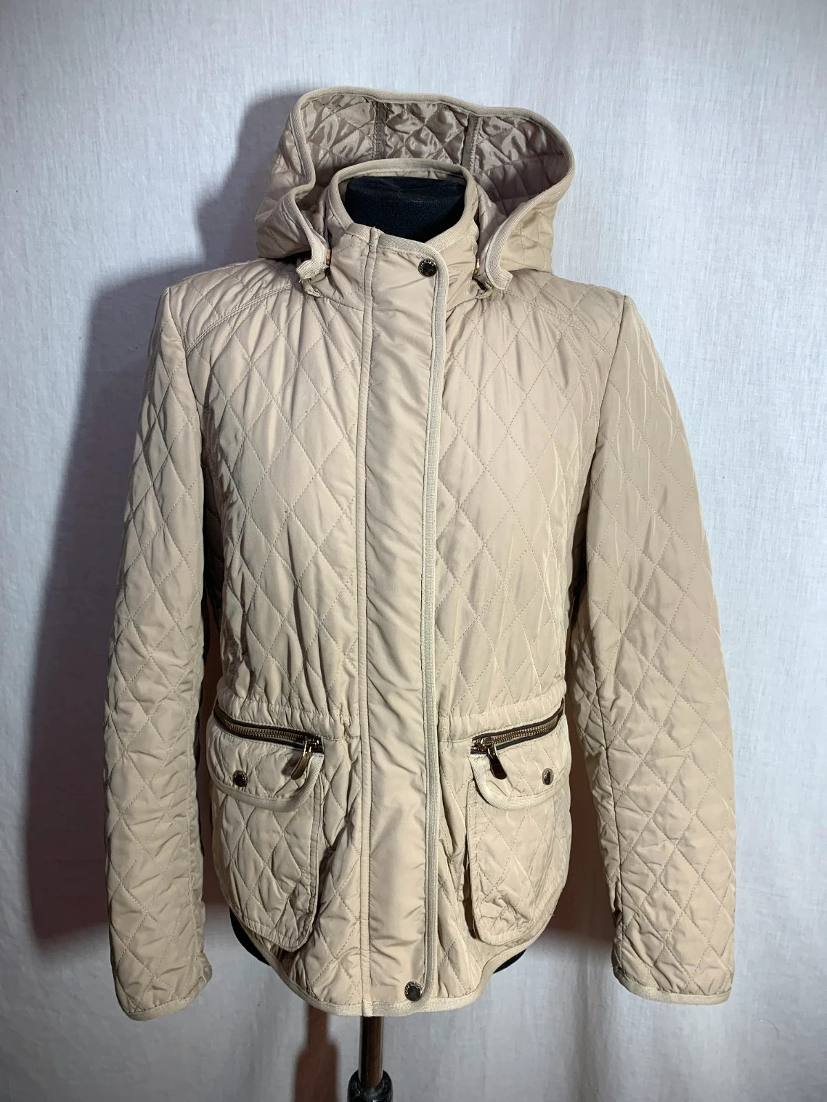 Abrigo beige | Beige Coat | Zara – Zara – taille L / 40 / 12 2