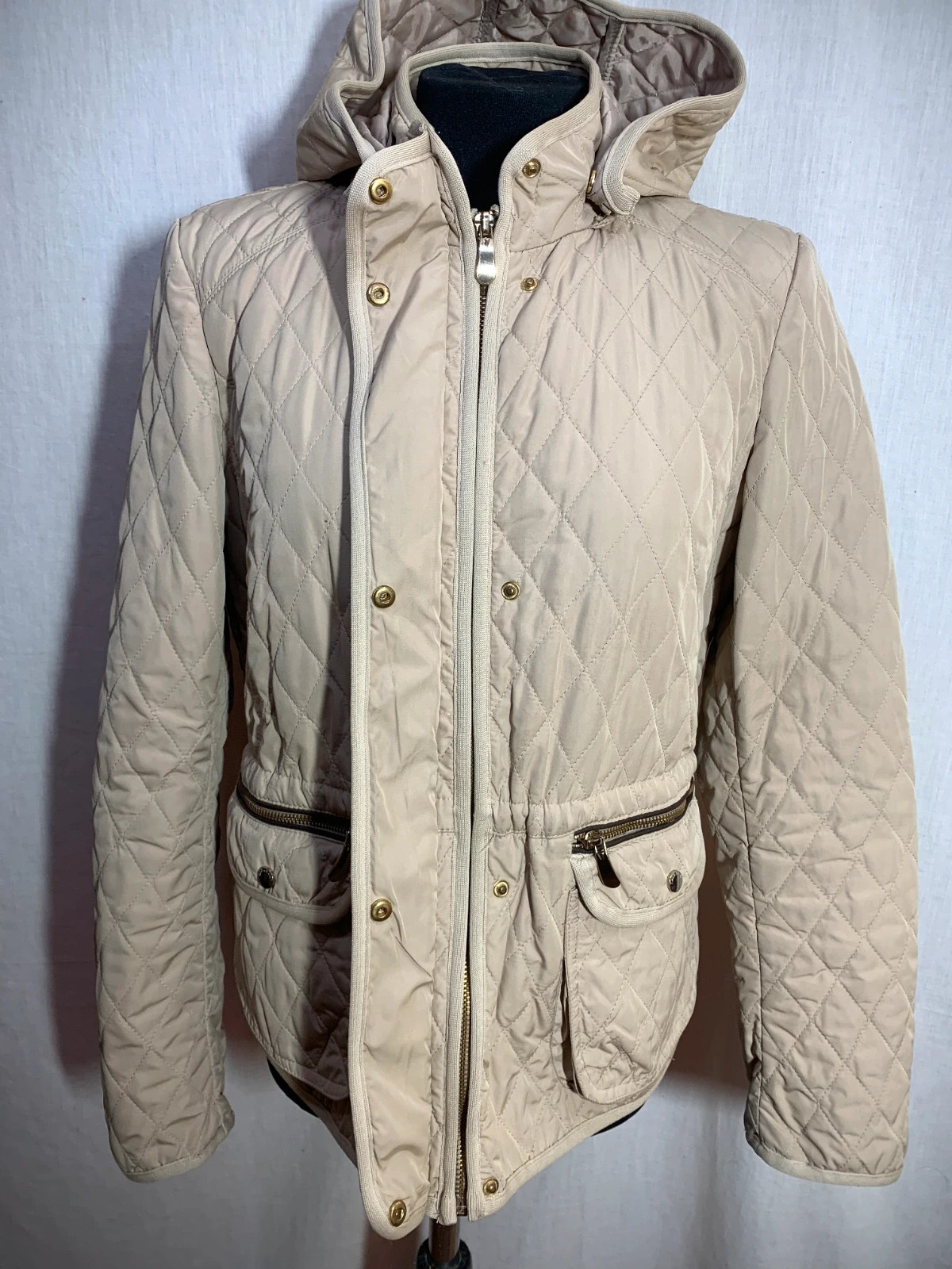 Abrigo beige | Beige Coat | Zara – Zara – taille L / 40 / 12 4