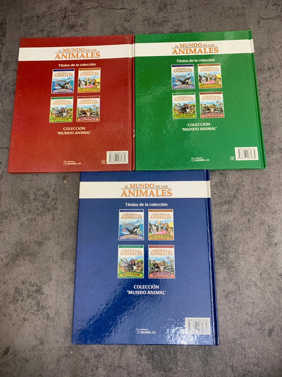 Colección libros El Mundo de los Animales 2