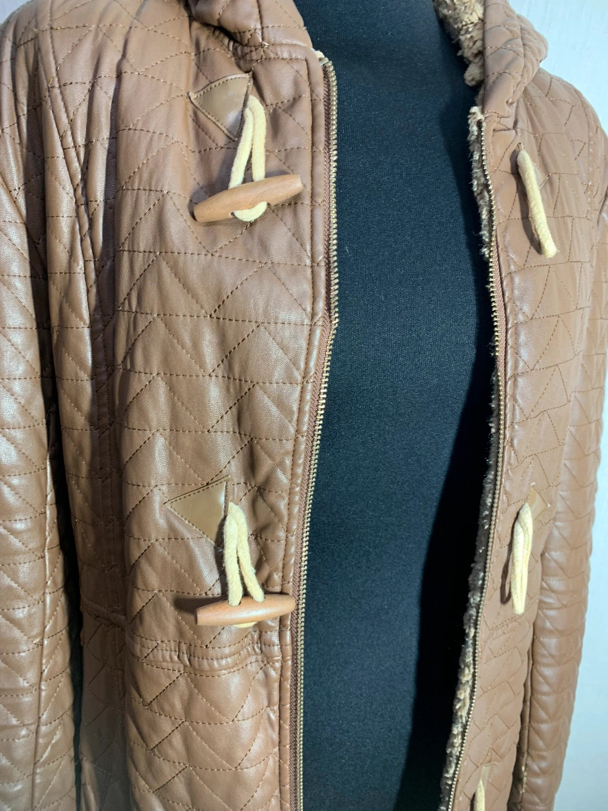 Abrigo con Capucha Marrón | Brown Hooded Coat | Akino Laude – AKINO LAUDE – taille S / 36 / 8 4