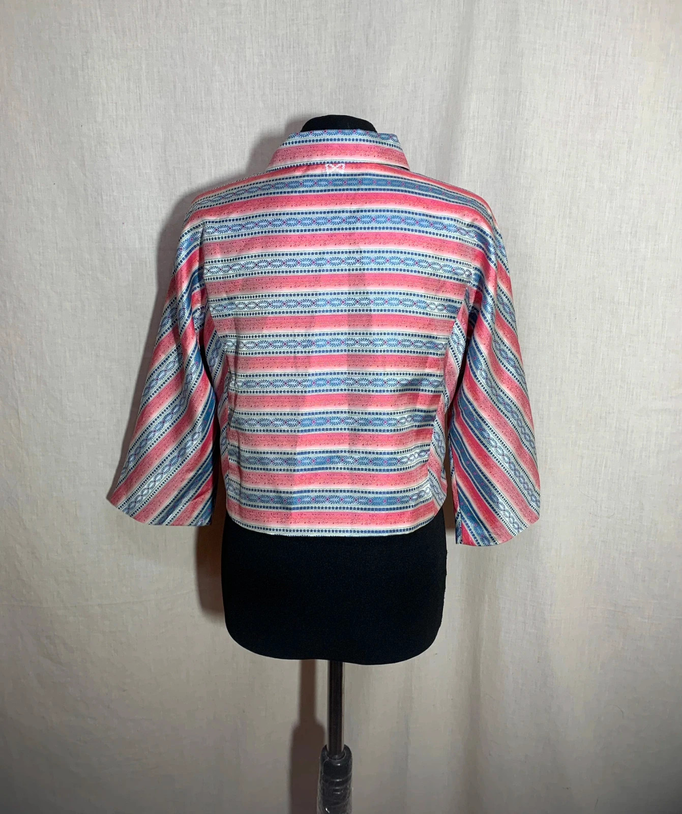 Chaqueta Corta Retro Estilo Asiático | Short Retro Jacket Asian Style – AKINO LAUDE – taille M / 38 / 10 2