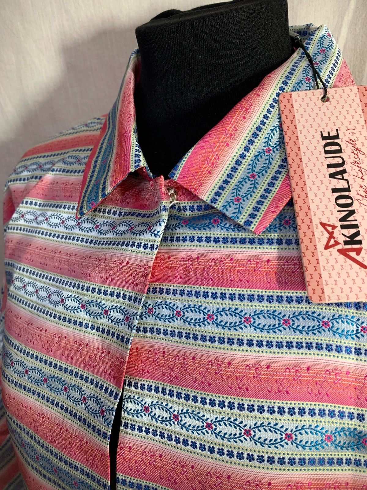 Chaqueta Corta Retro Estilo Asiático | Short Retro Jacket Asian Style – AKINO LAUDE – taille M / 38 / 10 5