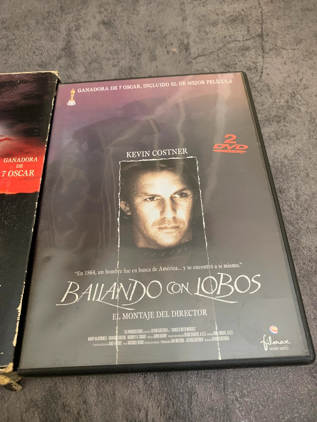 Película Bailando con Lobos DVD 2