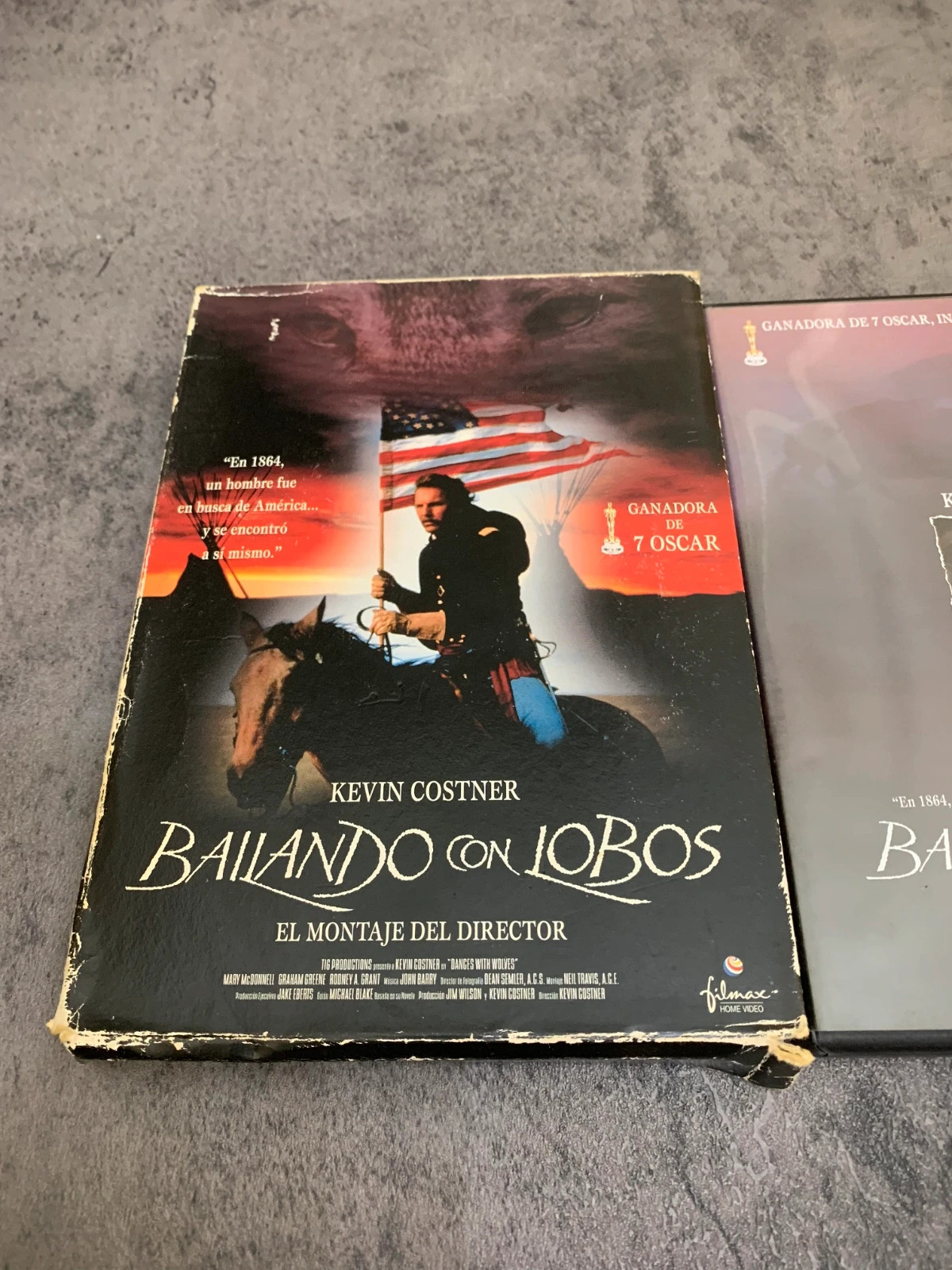 Película Bailando con Lobos DVD 3
