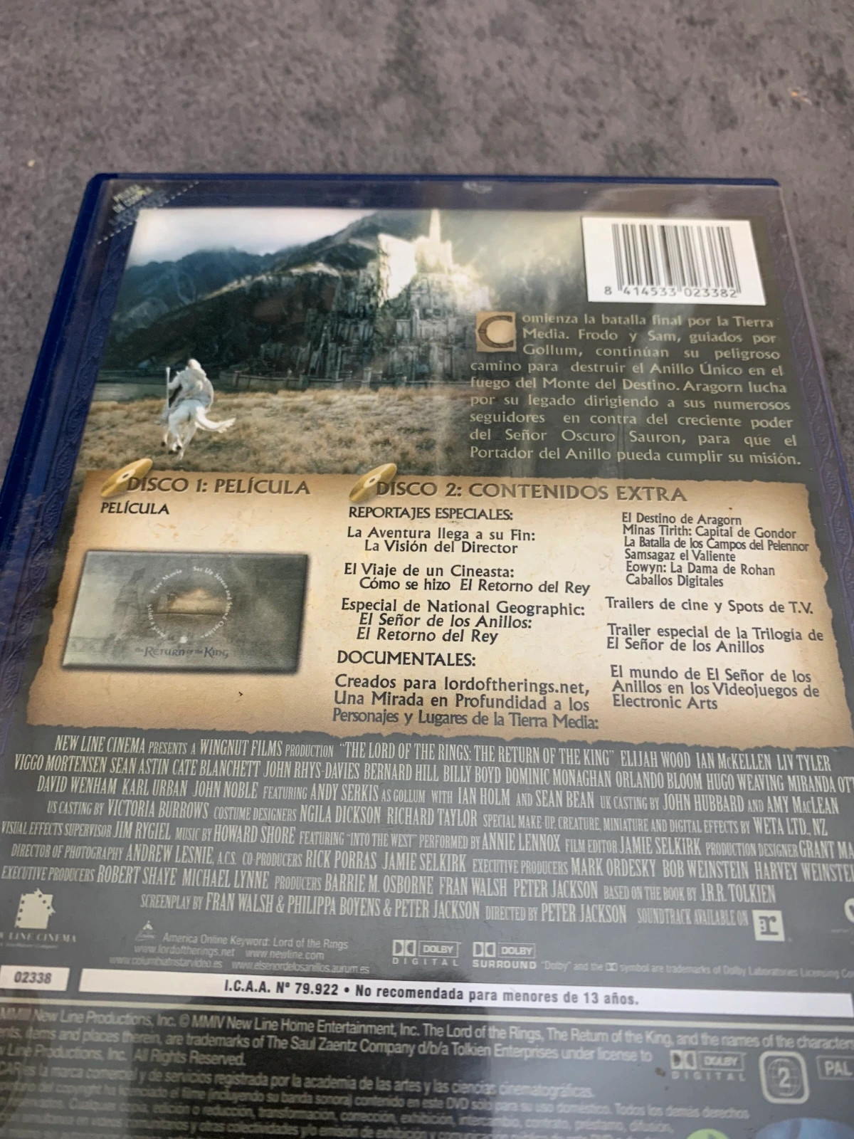 Película El Señor de los Anillos: El Retorno del Rey 5