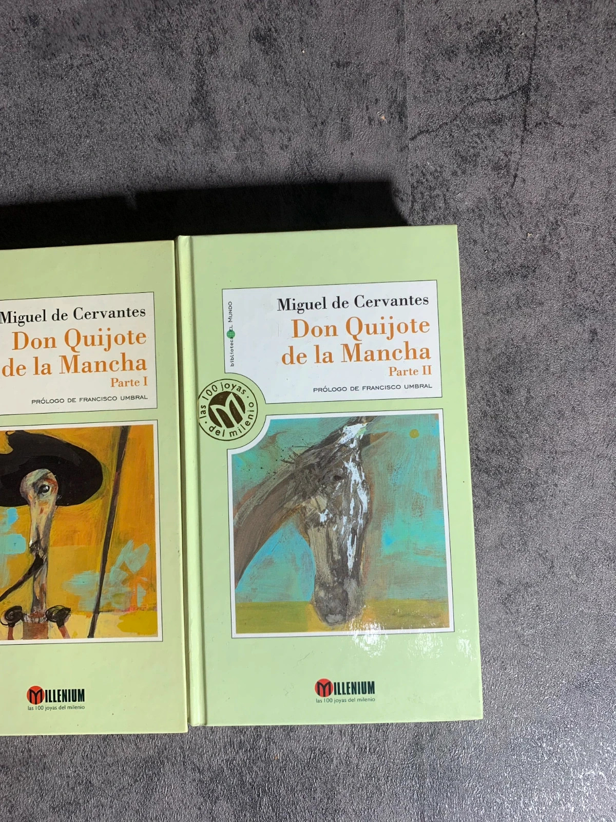 Libro Don Quijote de la Mancha, Parte I y Parte II | Miguel de Cervantes 2