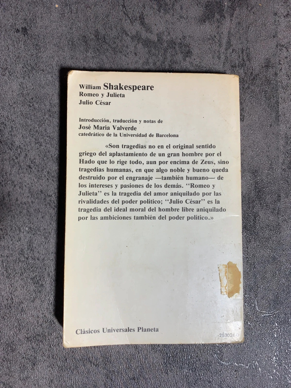 Libro Romeo y Julieta, Julio César | William Shakespeare 4