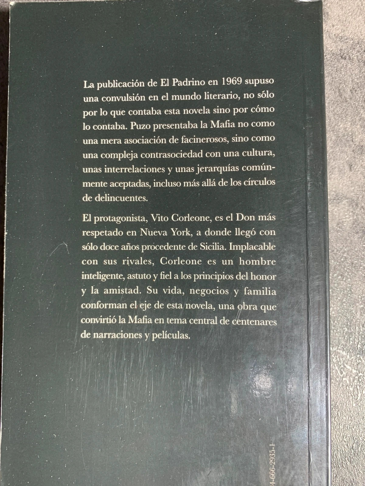 Libro El Padrino | Book The Godfather | Mario Puzo 4