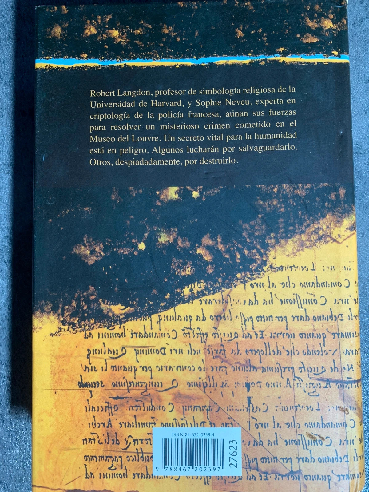 Libro El Código Da Vinci | Book The Da Vinci Code | Dan Brown 4