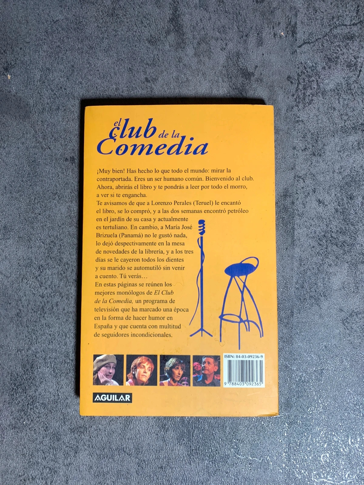 Libro Del Club de la Comedia | Book From the Comedy Club 3