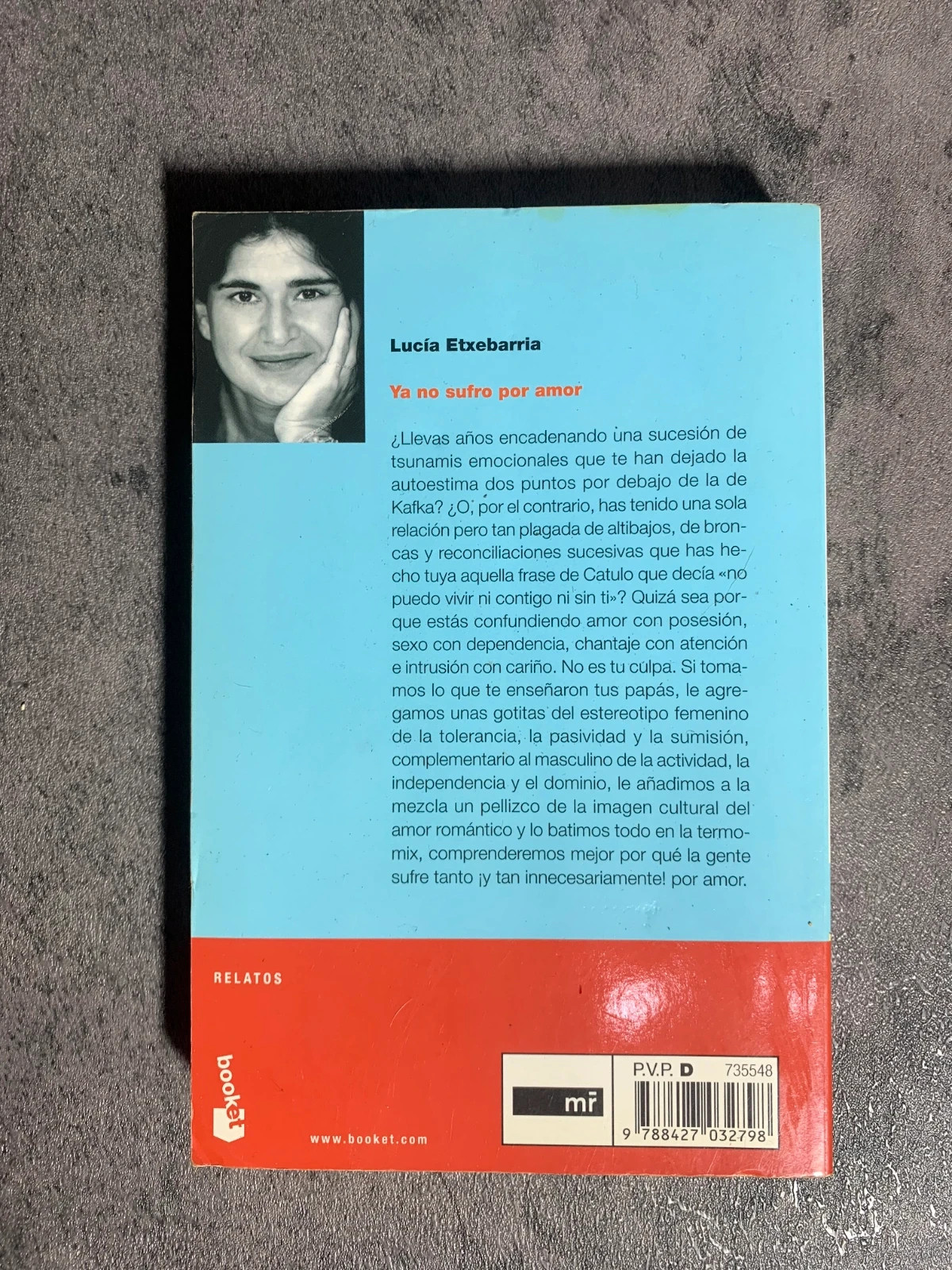 Libro Ya No Sufro por Amor | Lucía Etxebarria 3