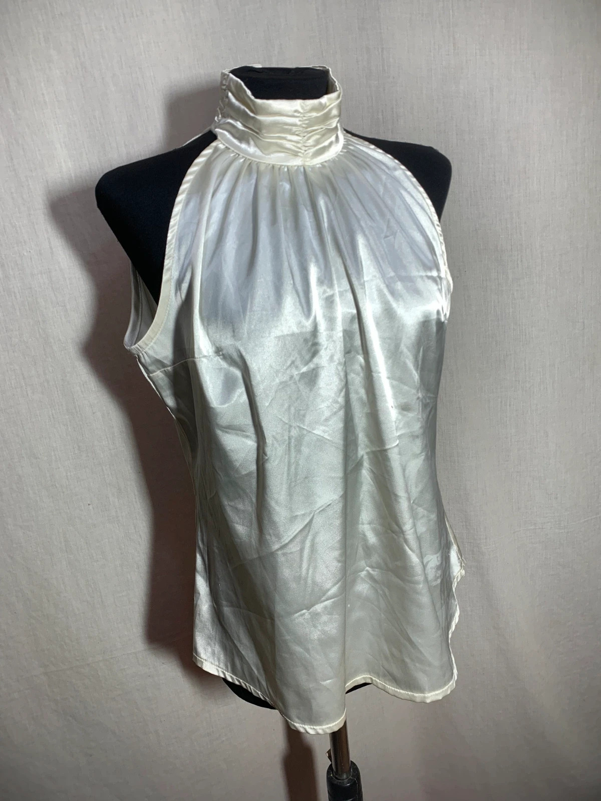 Blusa Halter de Cuello Alto | High Neck Halter Blouse | Faruk – FARUK – taille XXXL / 46 / 18 3