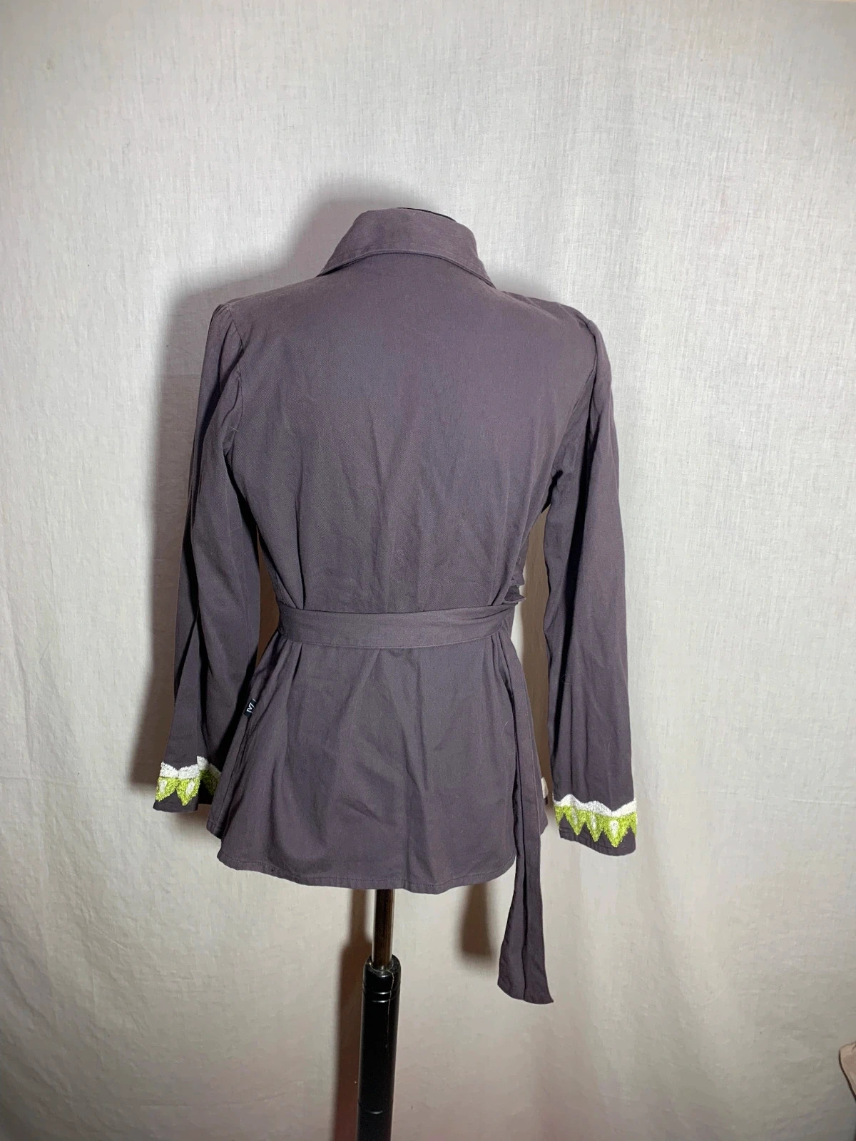 Blusa Cruzada Morada | Purple Wrap Blouse | Aquakiller – Aquakiller – taille XL / 42 / 14 2
