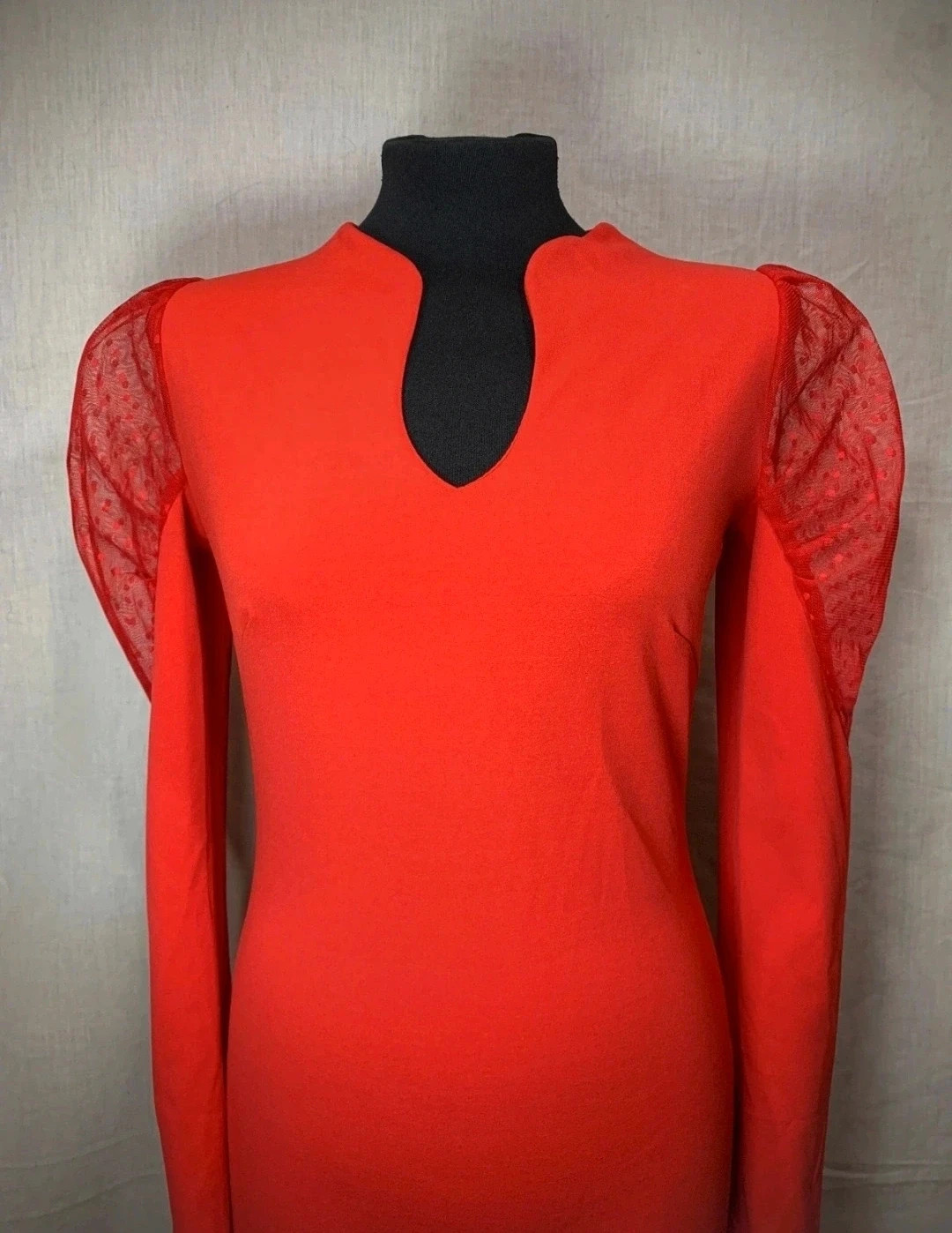 Vestido Largo de Fiesta Rojo | Red Long Party Dress – Marta en Brazil – taille M / 38 / 10 2