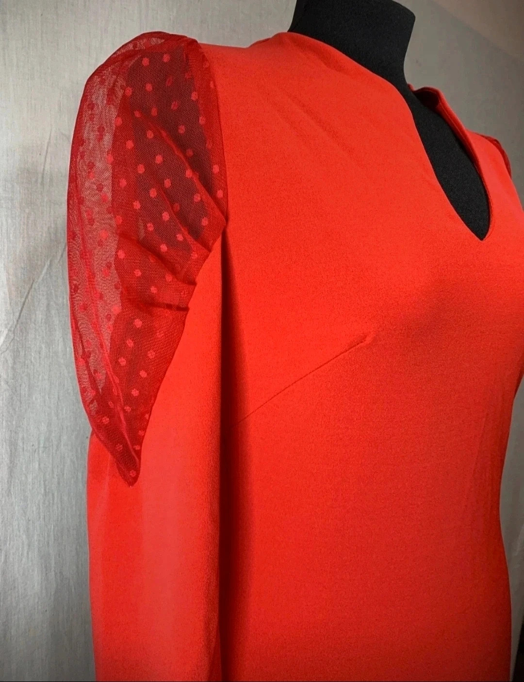 Vestido Largo de Fiesta Rojo | Red Long Party Dress – Marta en Brazil – taille M / 38 / 10 3