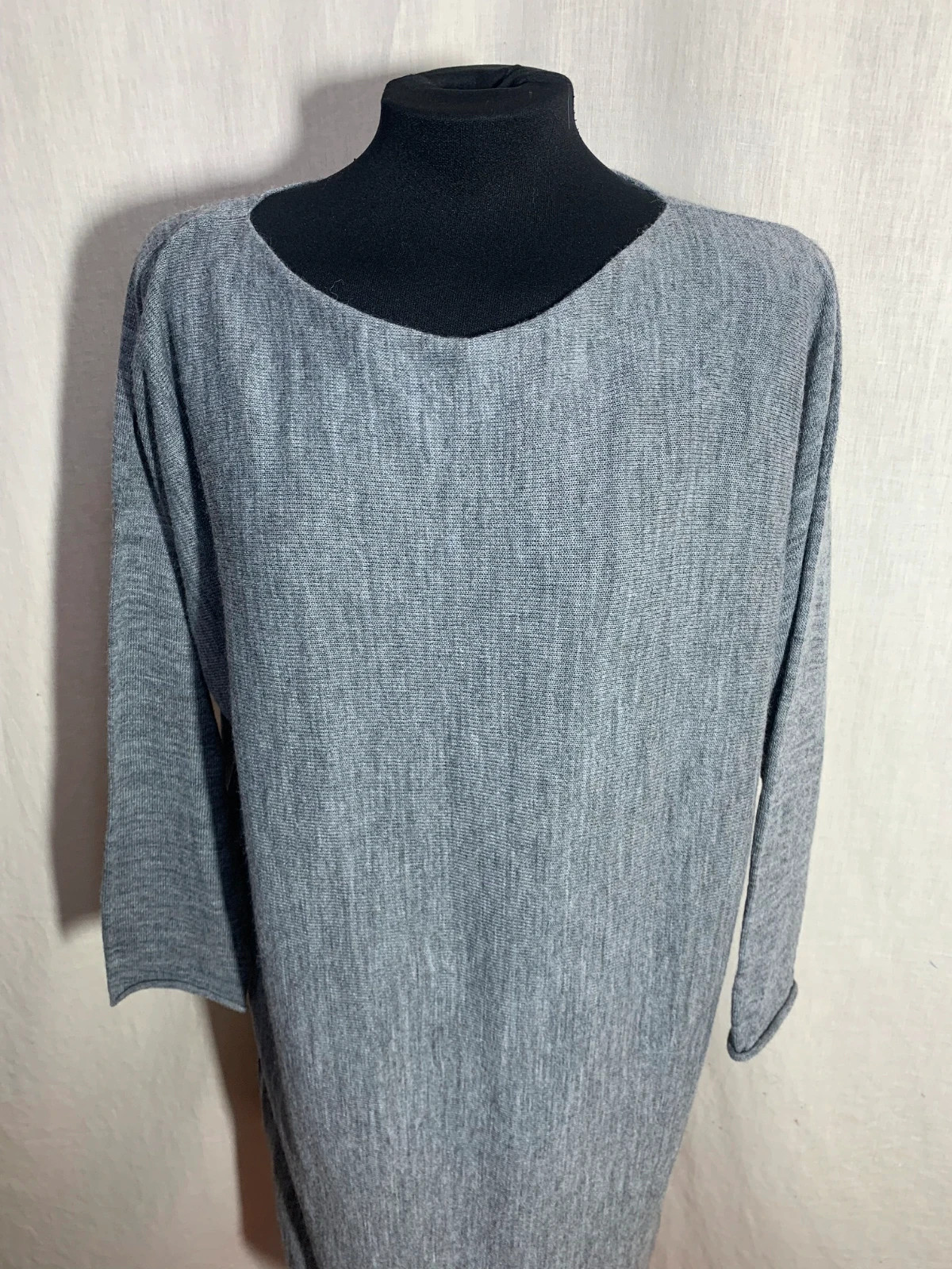Vestido gris | Grey dress | Made in Italy – M-Made in Italy – taille XXL / 44 / 16 4
